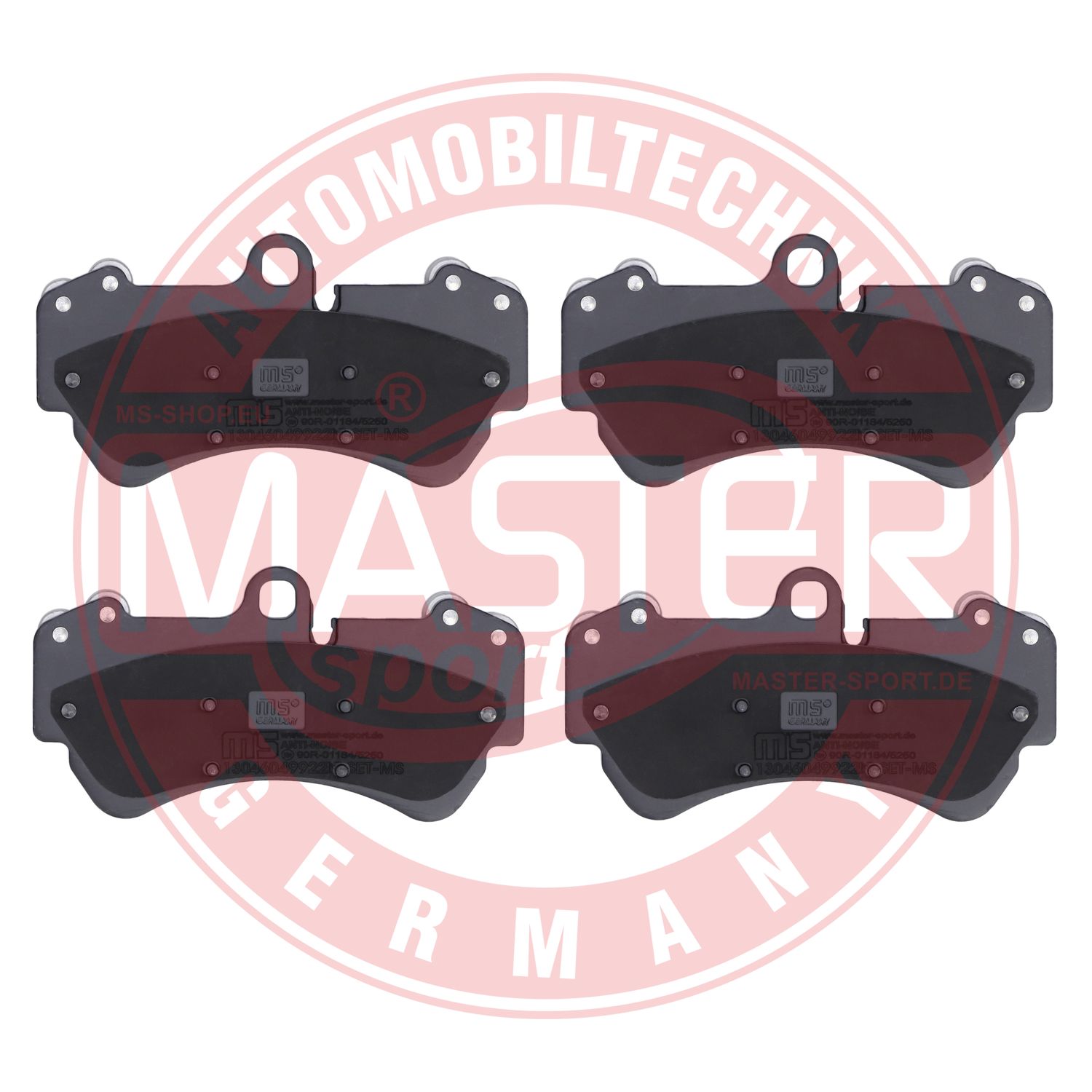 Placute frana MASTERSPORT GERMANY 13046049922N-SET-MS