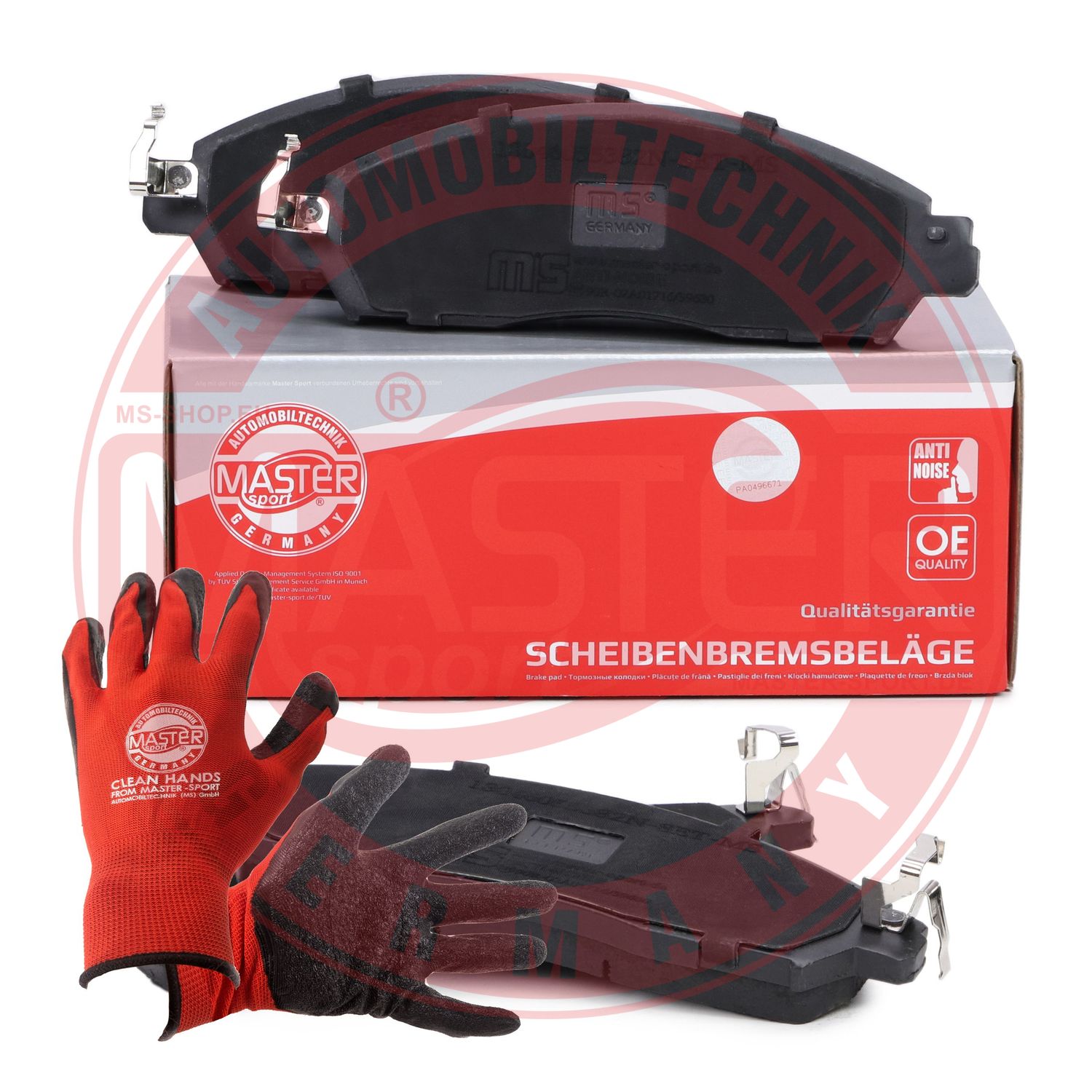 Placute frana MASTERSPORT GERMANY 13046055382N-SET-MSP