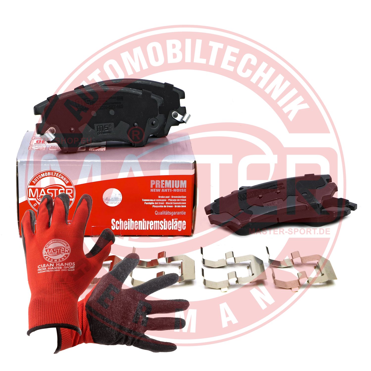 Placute frana MASTERSPORT GERMANY 13046056122N-SET-MSP