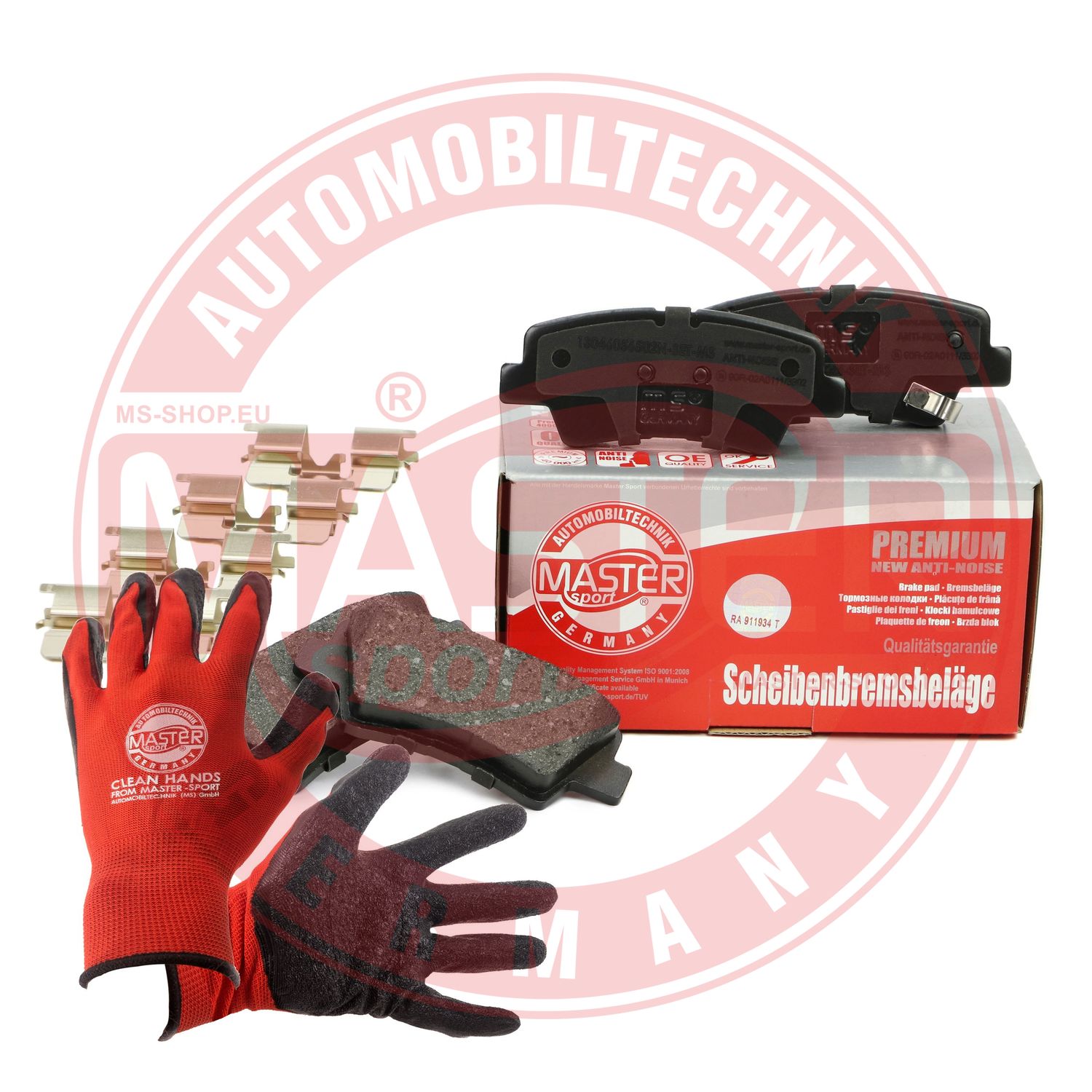 Placute frana MASTERSPORT GERMANY 13046056502N-SET-MSP