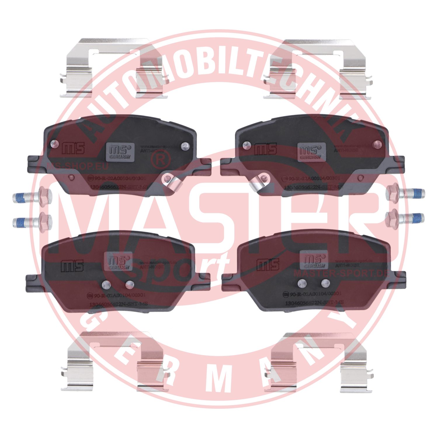 Placute frana MASTERSPORT GERMANY 13046056622N-SET-MS