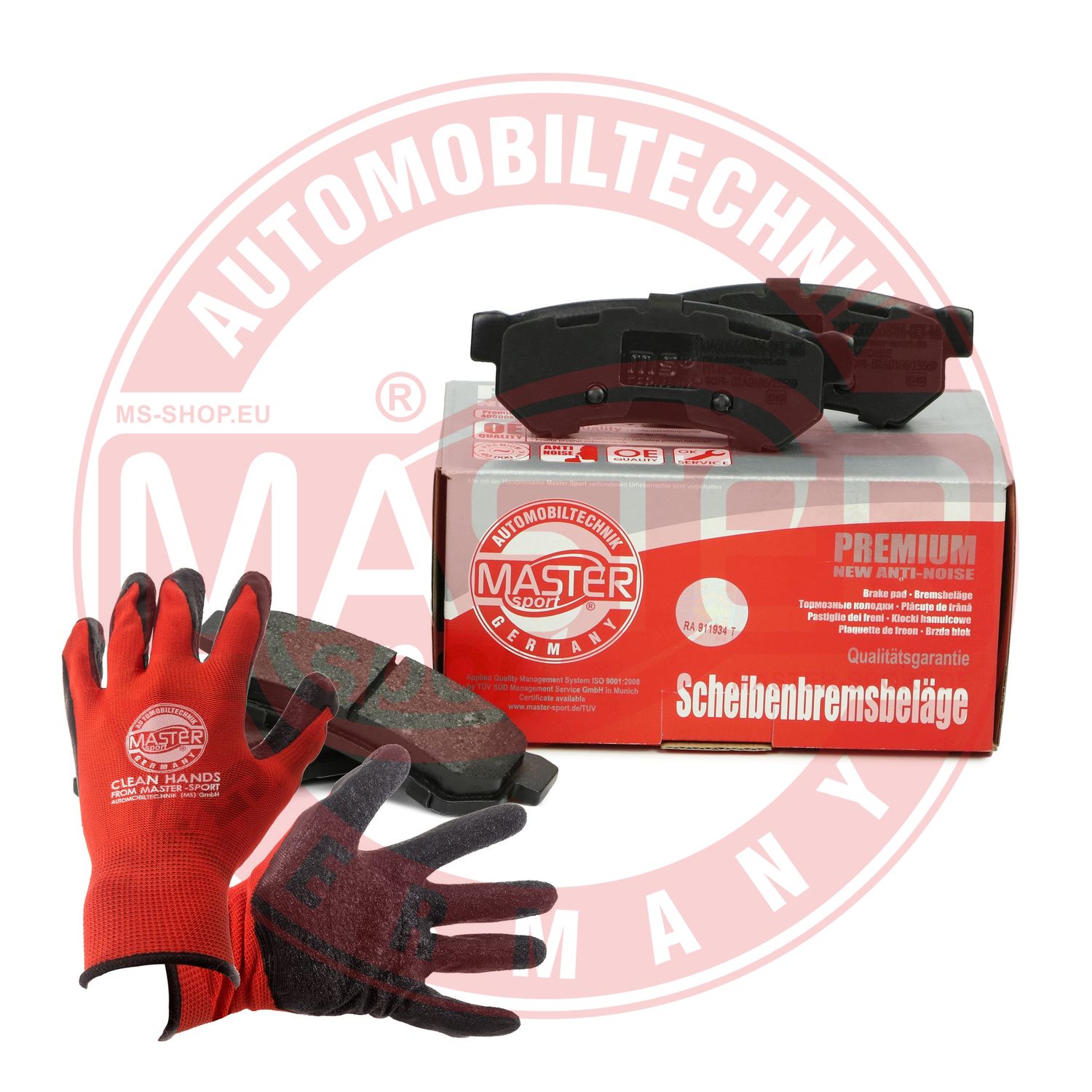 Placute frana MASTERSPORT GERMANY 13046056632N-SET-MSP