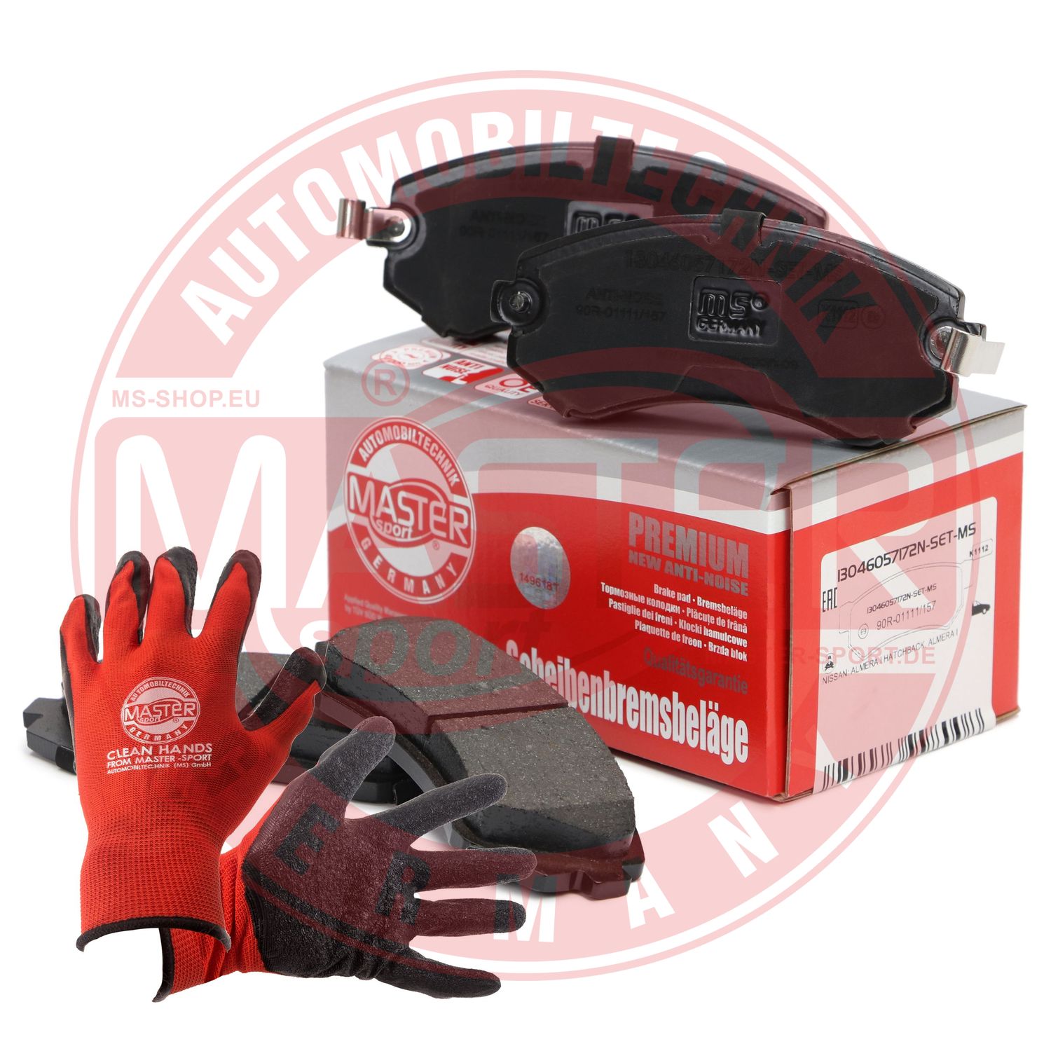 Placute frana MASTERSPORT GERMANY 13046057172N-SET-MSP