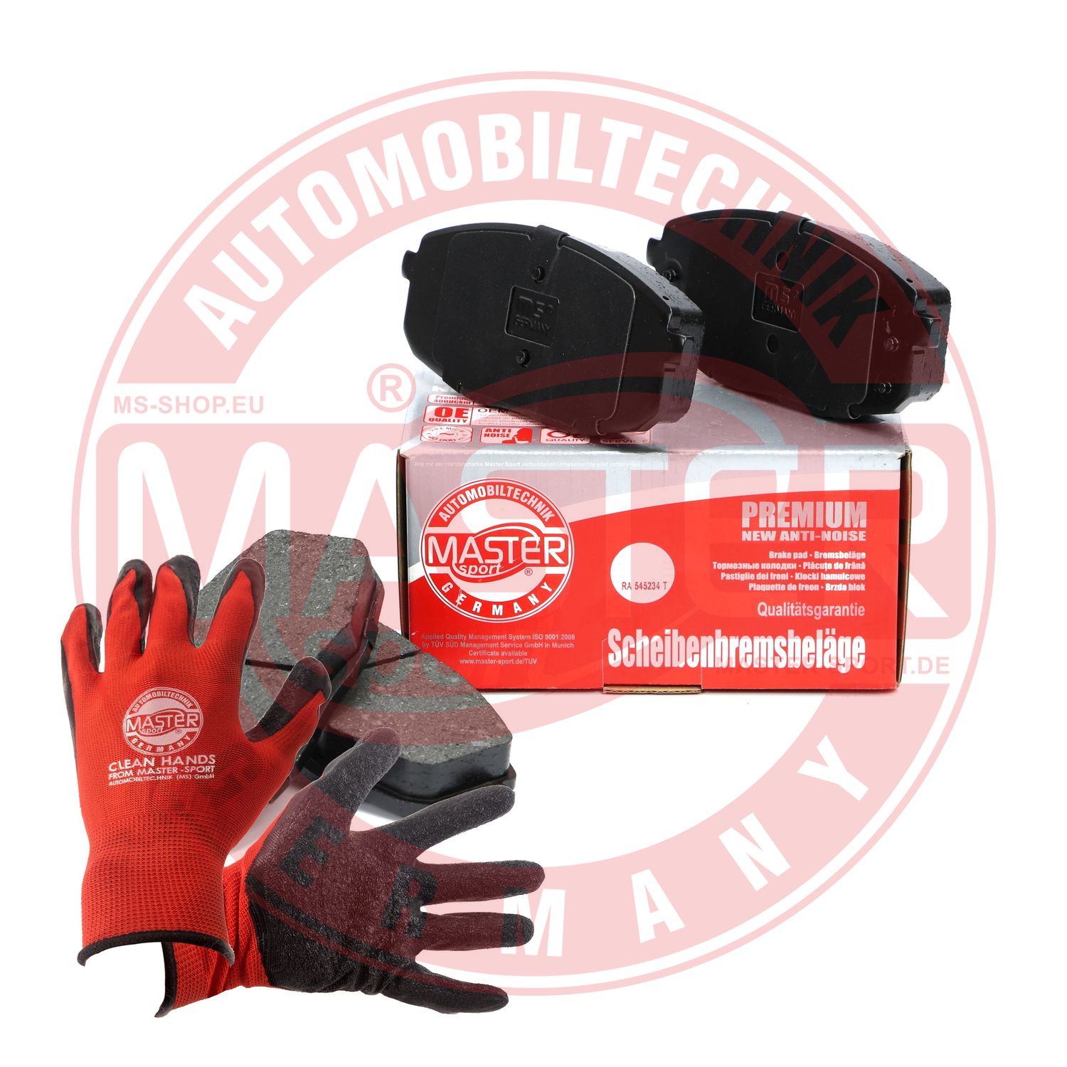 Placute frana MASTERSPORT GERMANY 13046057422N-SET-MSP