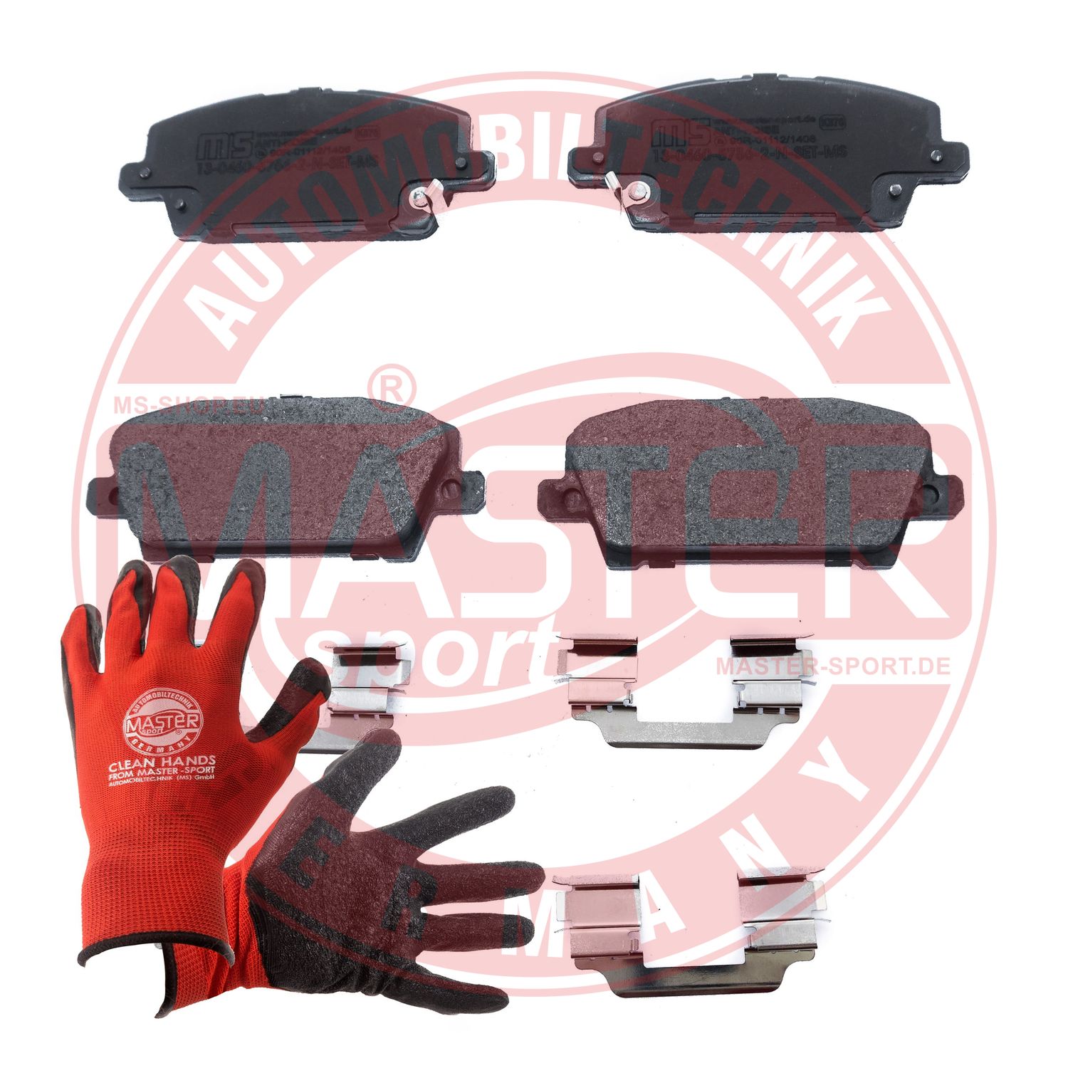 Placute frana MASTERSPORT GERMANY 13046057562N-SET-MSP