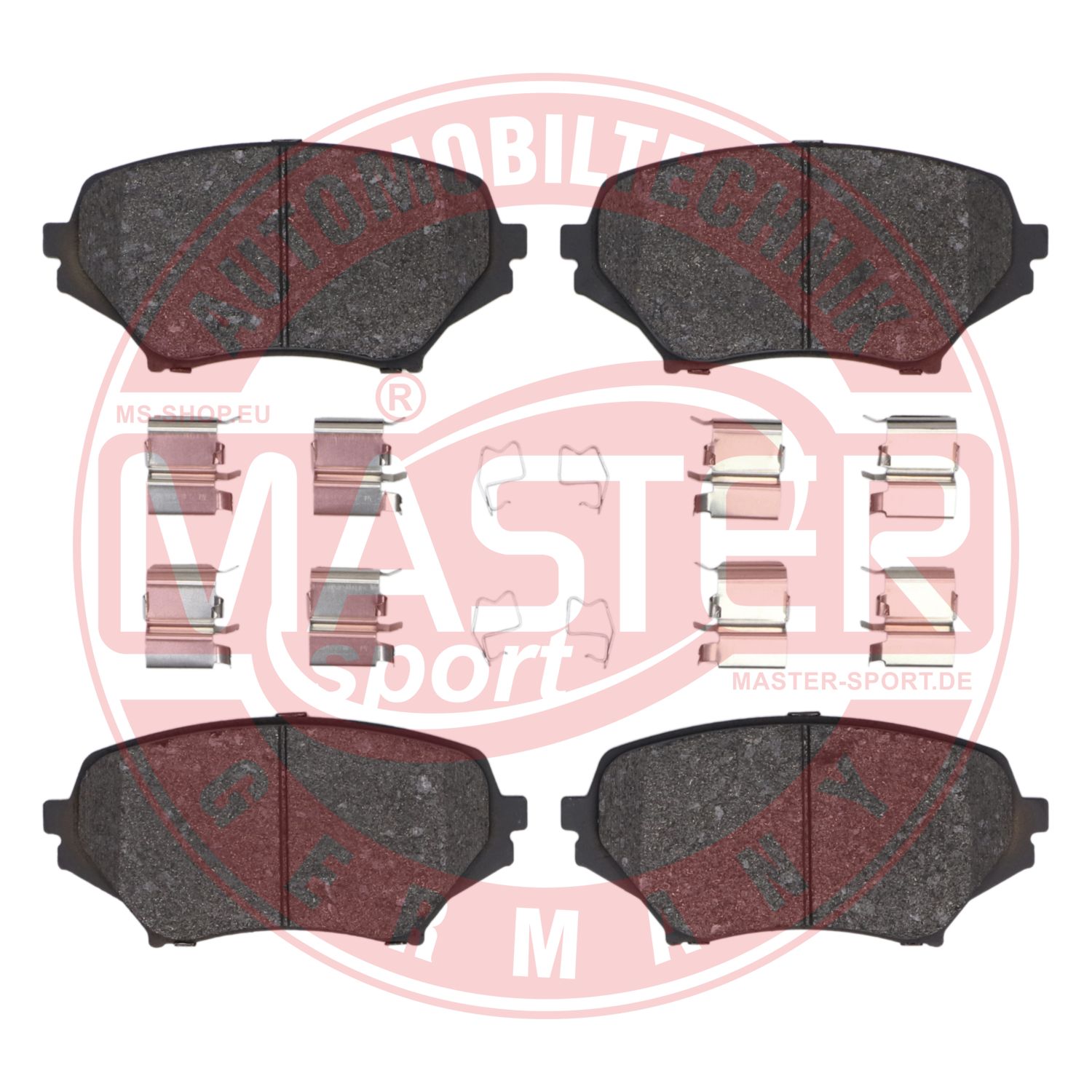 Placute frana MASTERSPORT GERMANY 13046057612N-SET-MS