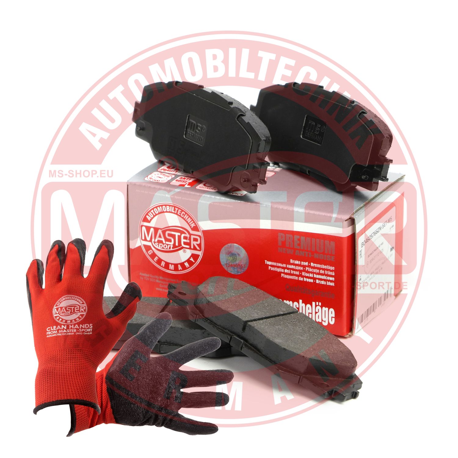 Placute frana MASTERSPORT GERMANY 13046057662N-SET-MSP