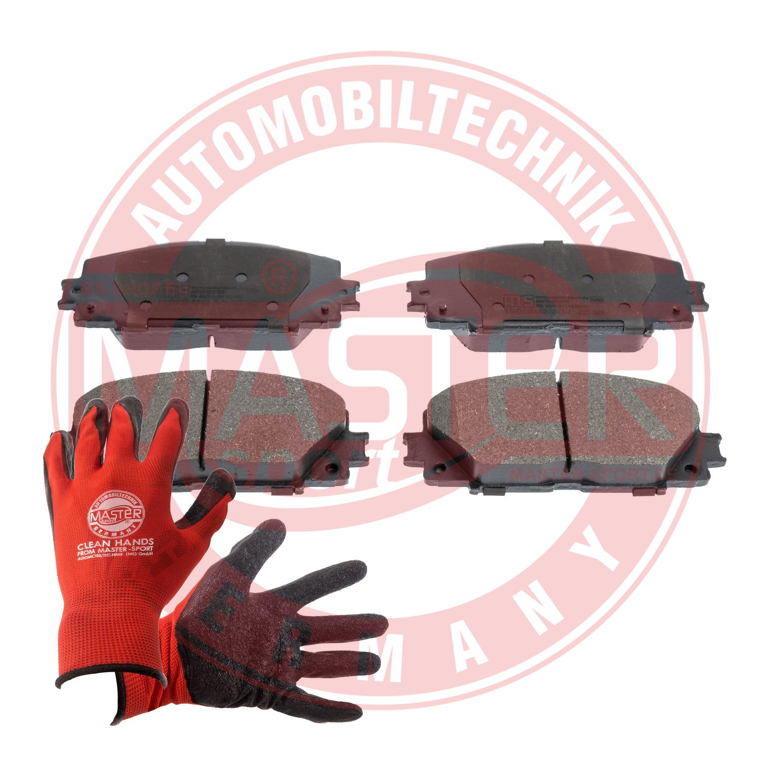 Placute frana MASTERSPORT GERMANY 13046057682N-SET-MSP