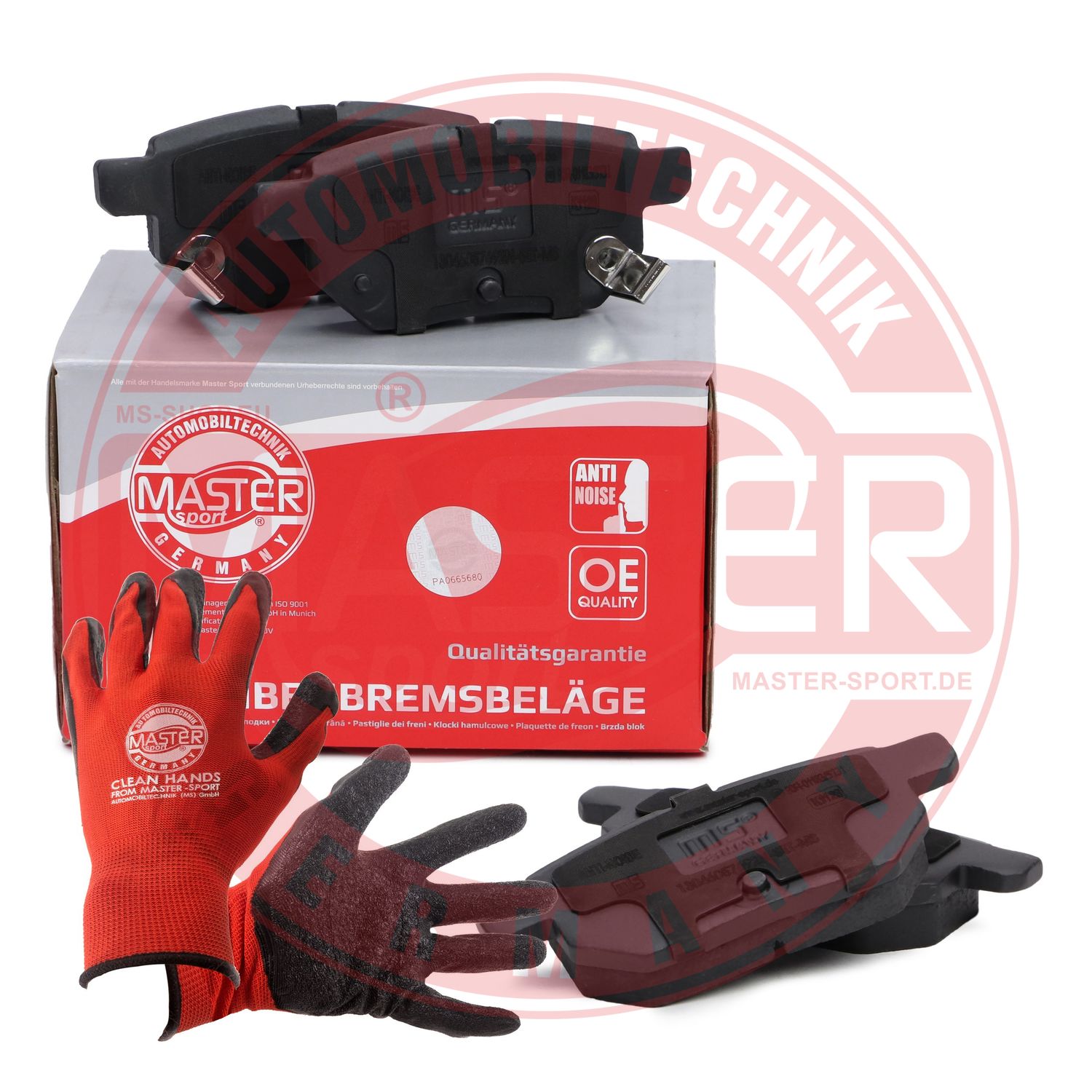Placute frana MASTERSPORT GERMANY 13046057692N-SET-MSP