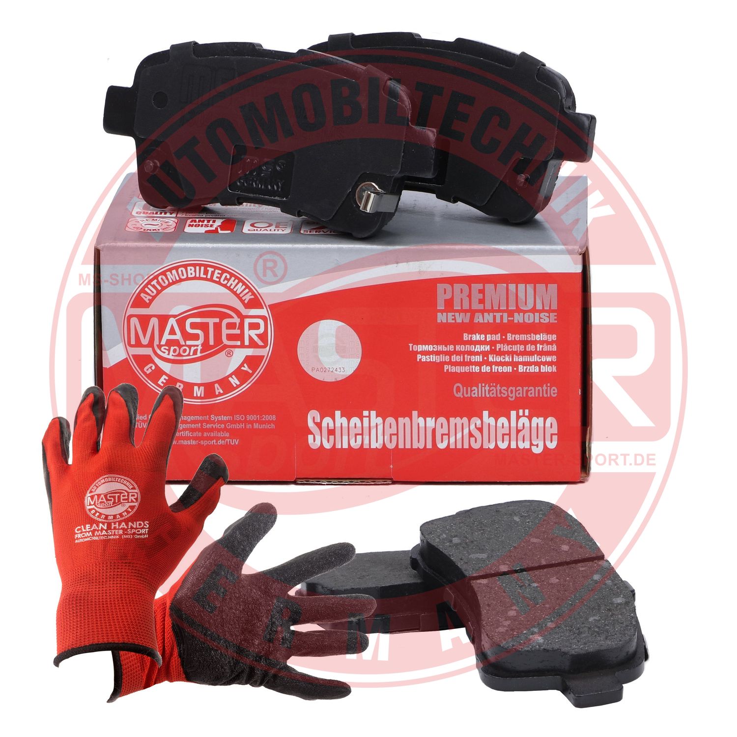 Placute frana MASTERSPORT GERMANY 13046057742N-SET-MSP