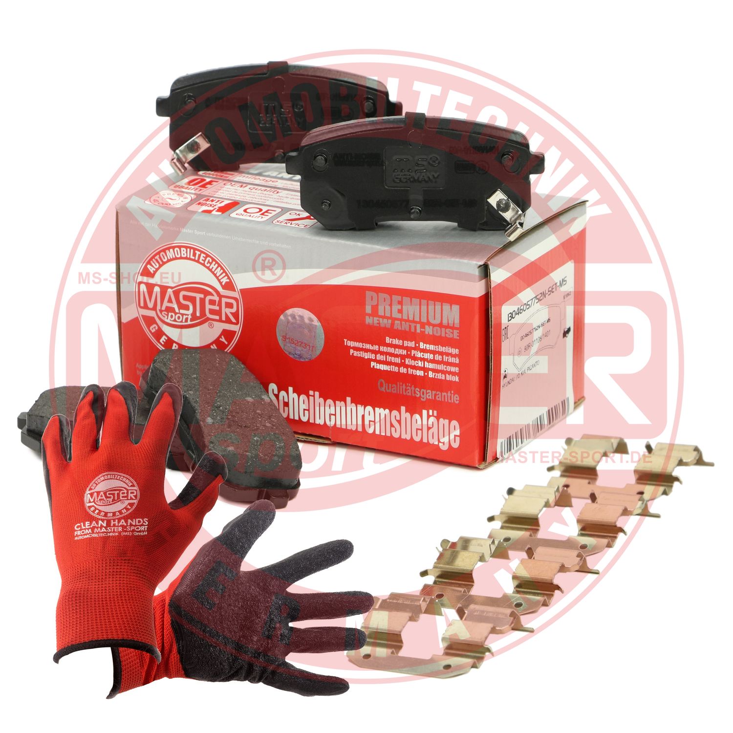 Placute frana MASTERSPORT GERMANY 13046057752N-SET-MSP