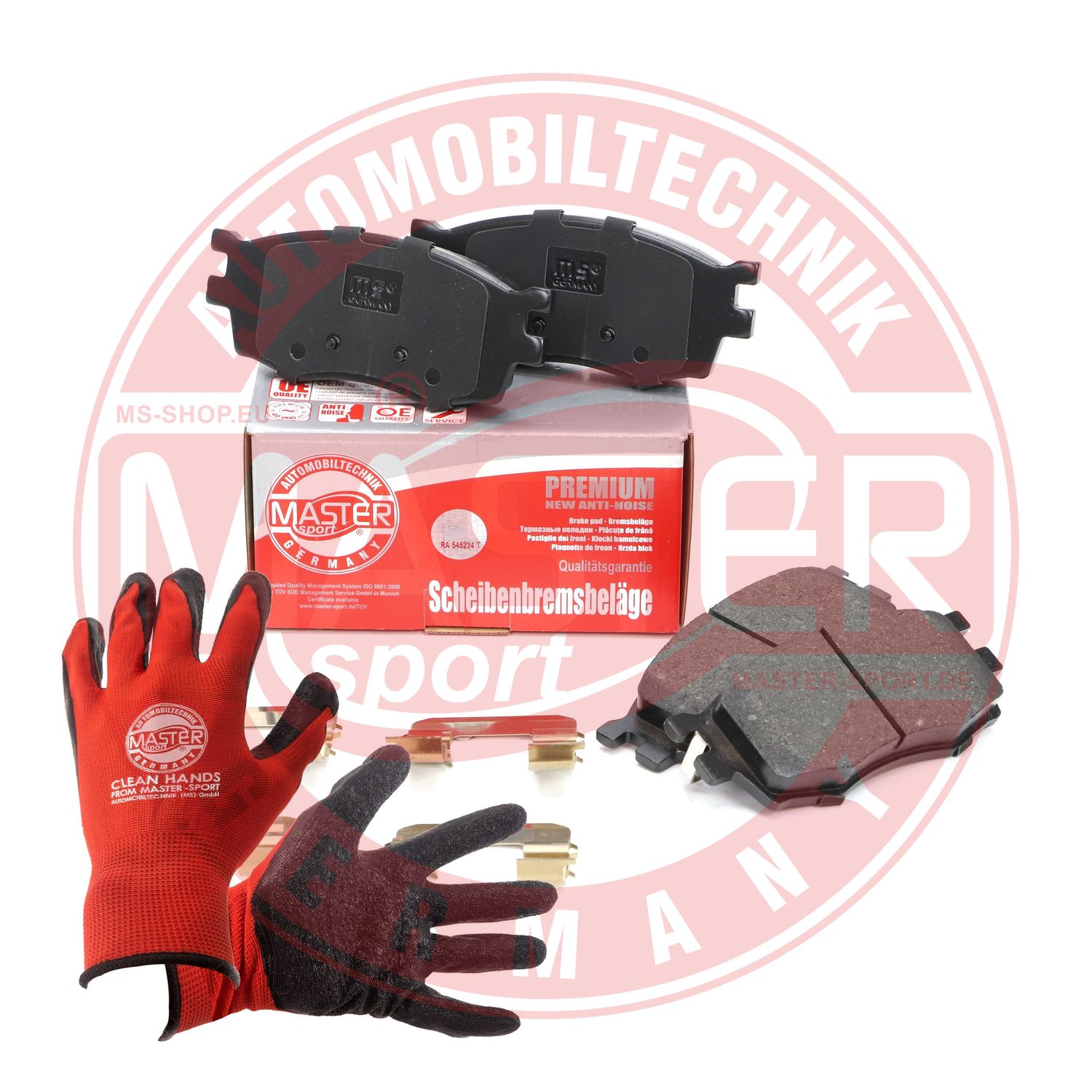 Placute frana MASTERSPORT GERMANY 13046057792N-SET-MSP