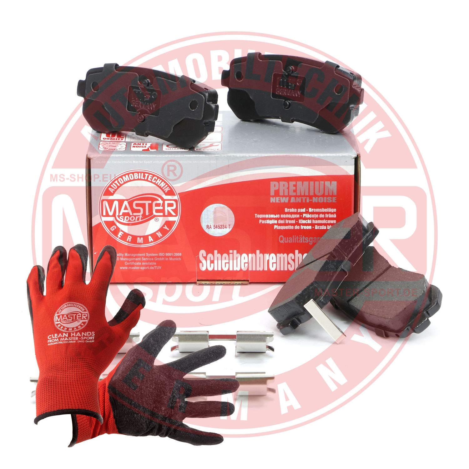 Placute frana MASTERSPORT GERMANY 13046057802N-SET-MSP