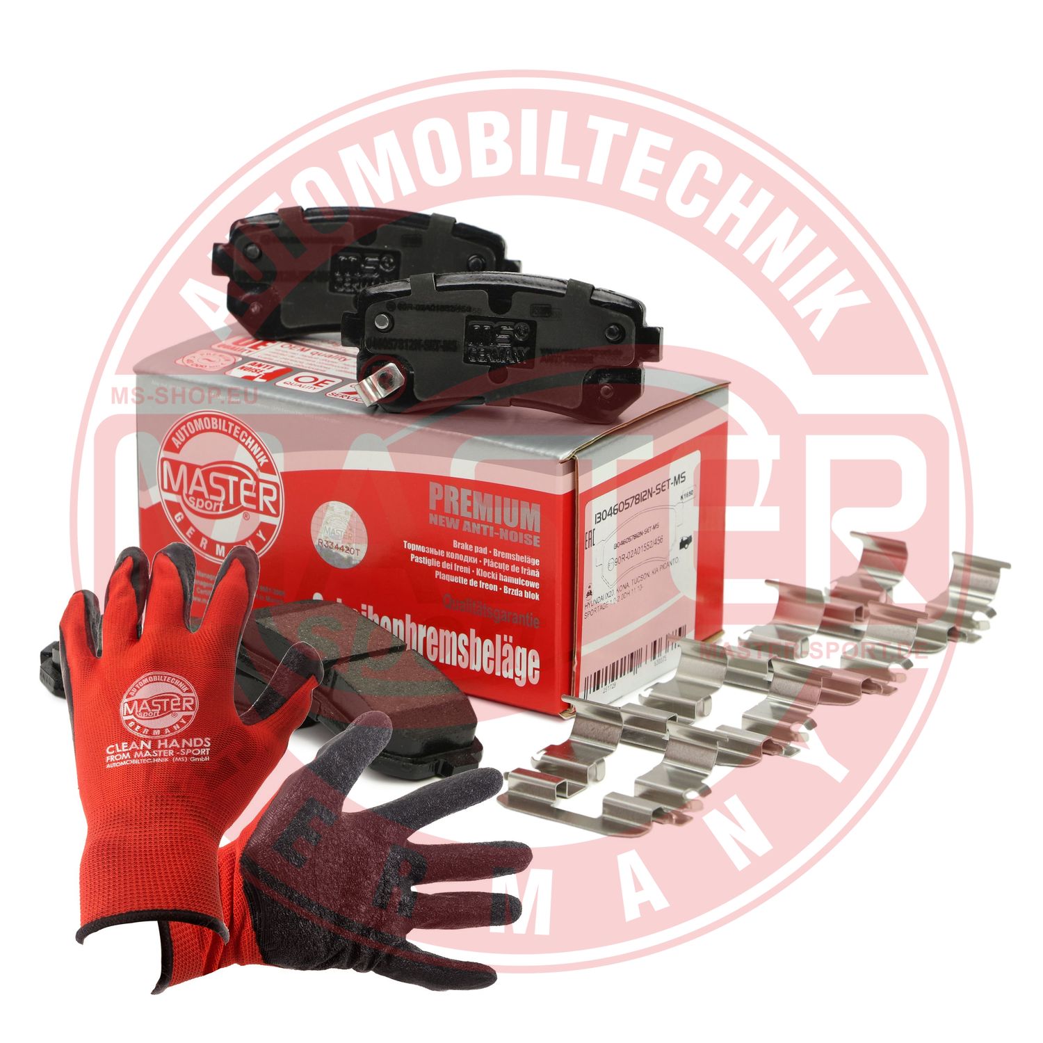Placute frana MASTERSPORT GERMANY 13046057812N-SET-MSP