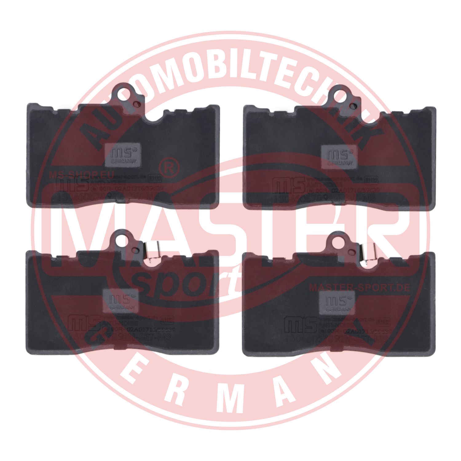 Placute frana MASTERSPORT GERMANY 13046057892N-SET-MS