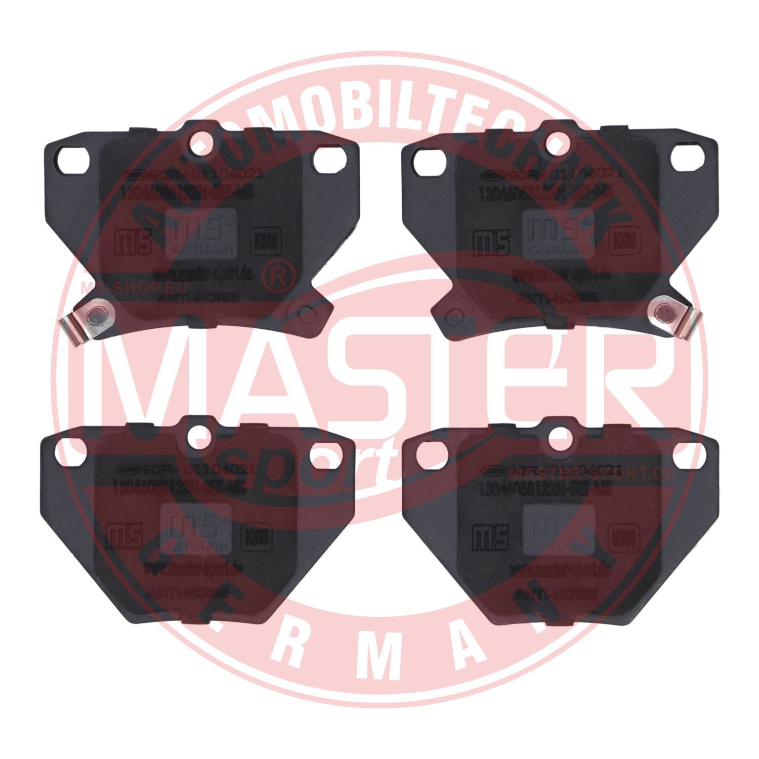 Placute frana MASTERSPORT GERMANY 13046058122N-SET-MS
