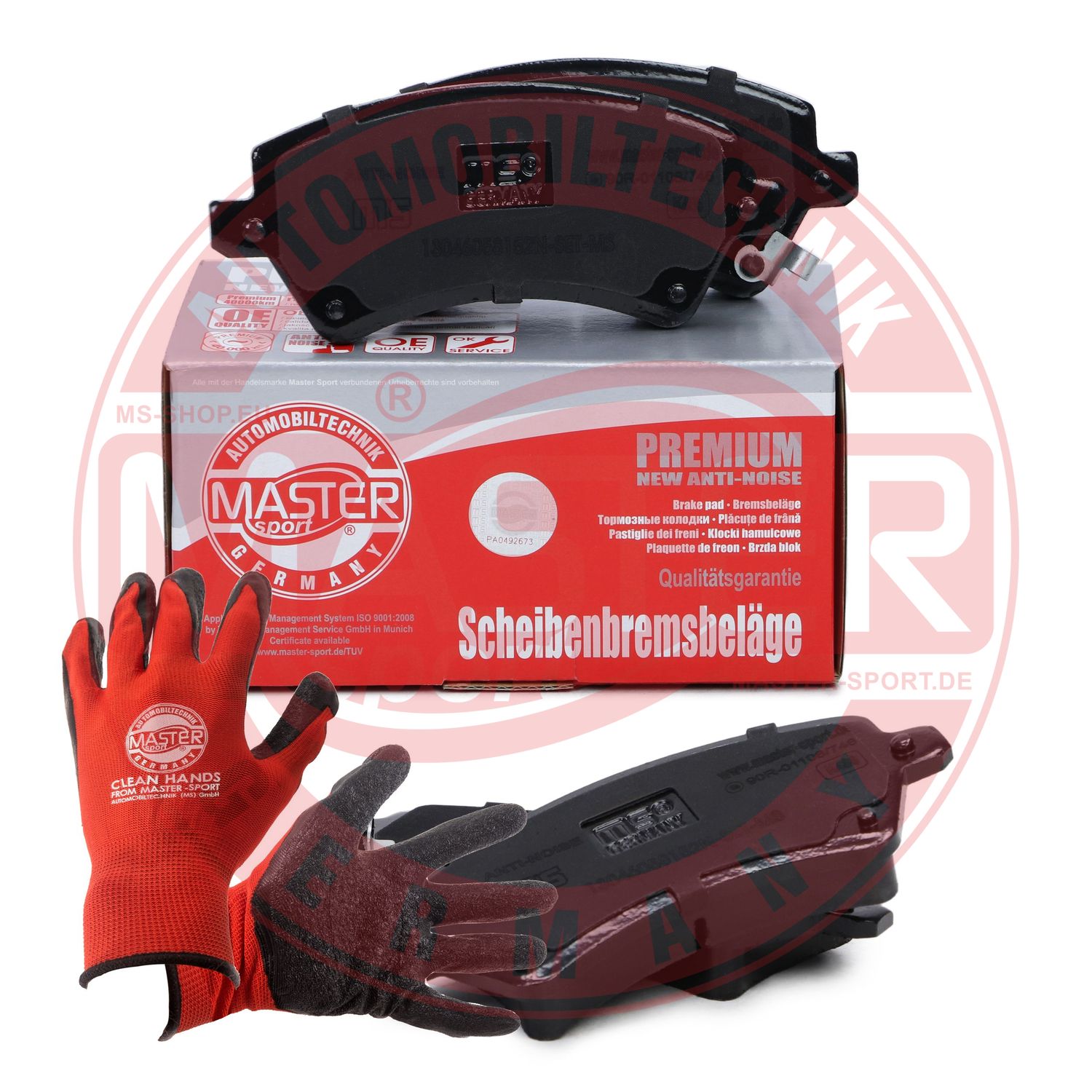 Placute frana MASTERSPORT GERMANY 13046058152N-SET-MSP