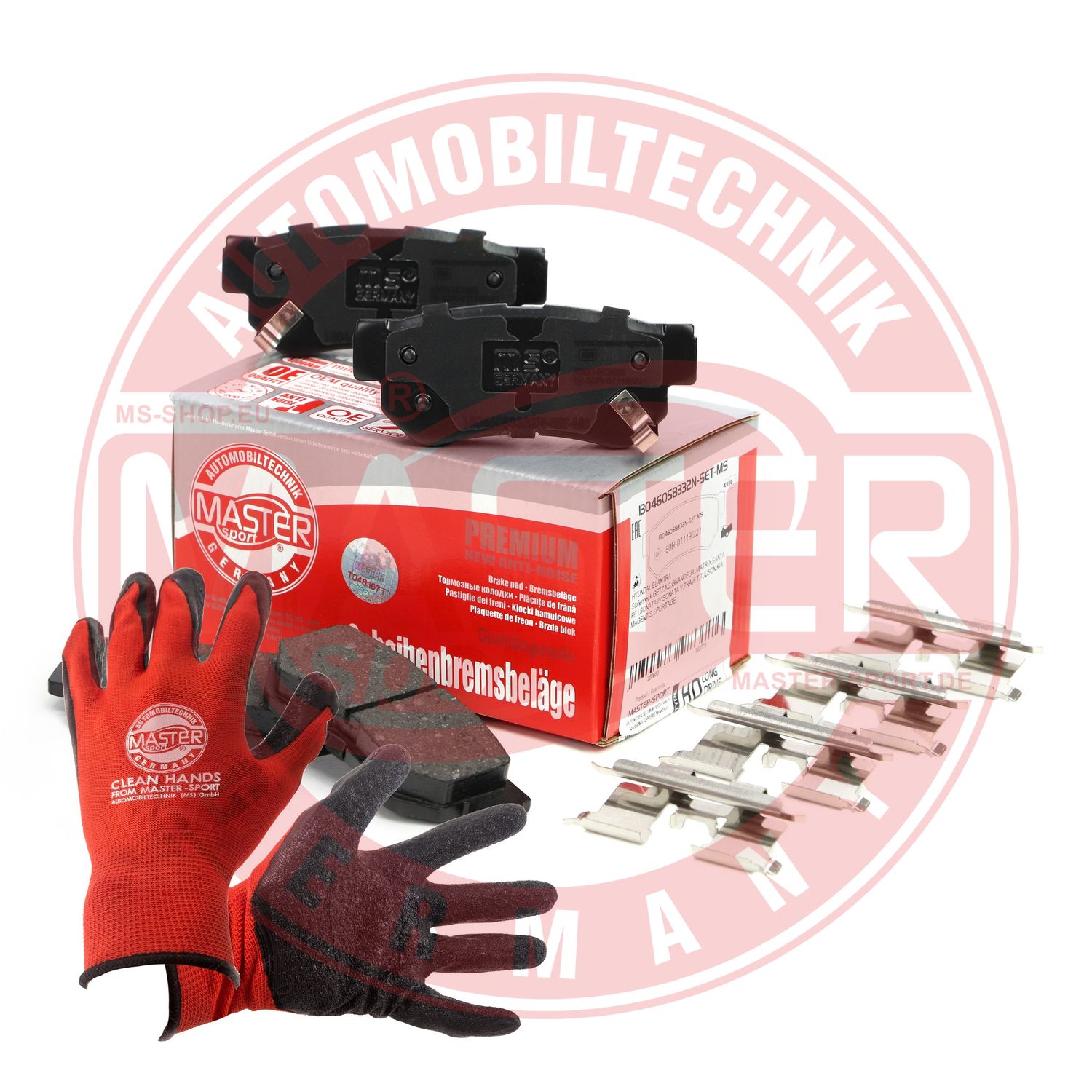 Placute frana MASTERSPORT GERMANY 13046058332N-SET-MSP