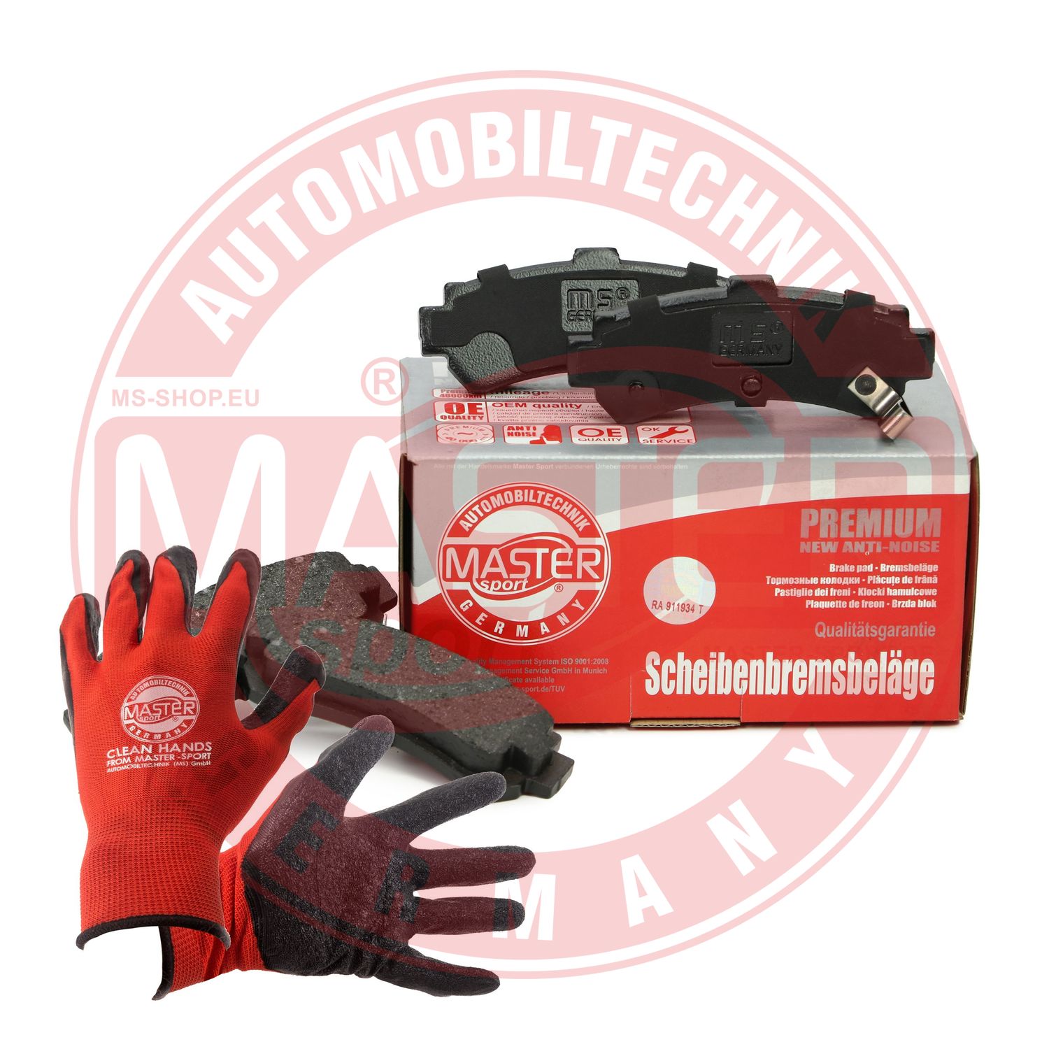 Placute frana MASTERSPORT GERMANY 13046058412N-SET-MSP