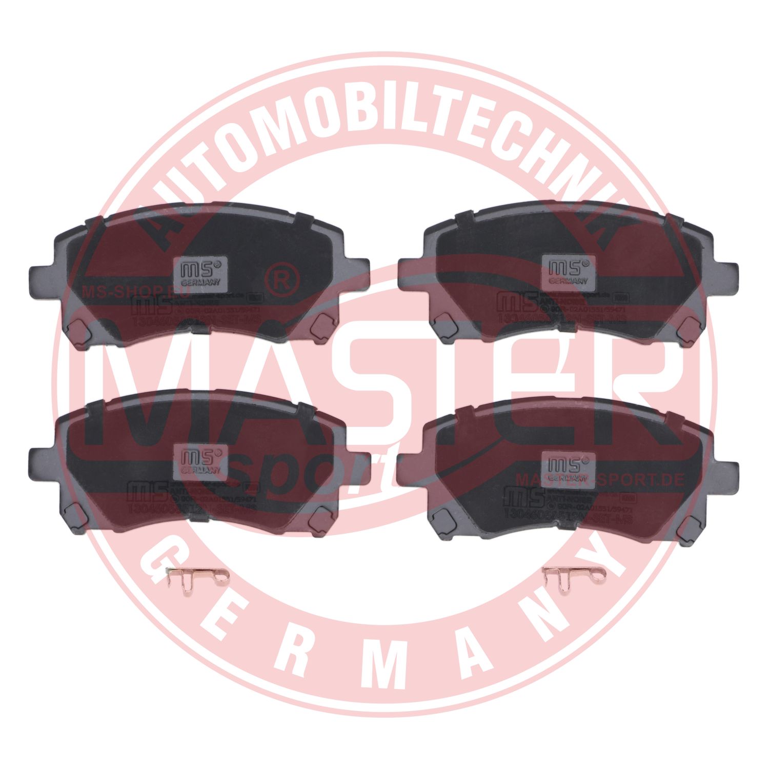 Placute frana MASTERSPORT GERMANY 13046058512N-SET-MS