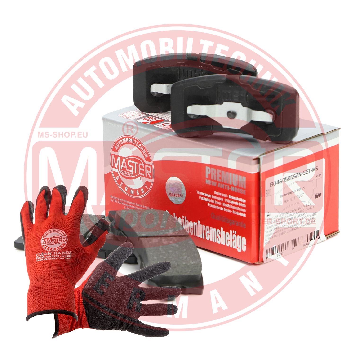 Placute frana MASTERSPORT GERMANY 13046058552N-SET-MSP