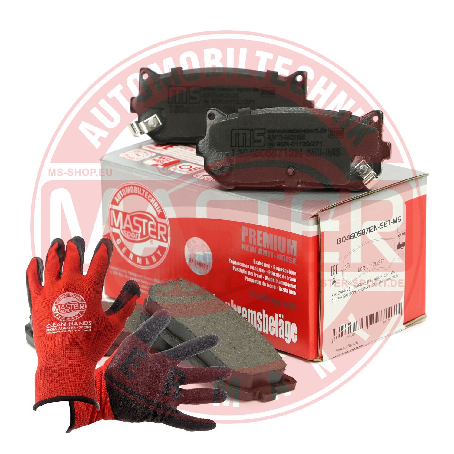 Placute frana MASTERSPORT GERMANY 13046058712N-SET-MSP