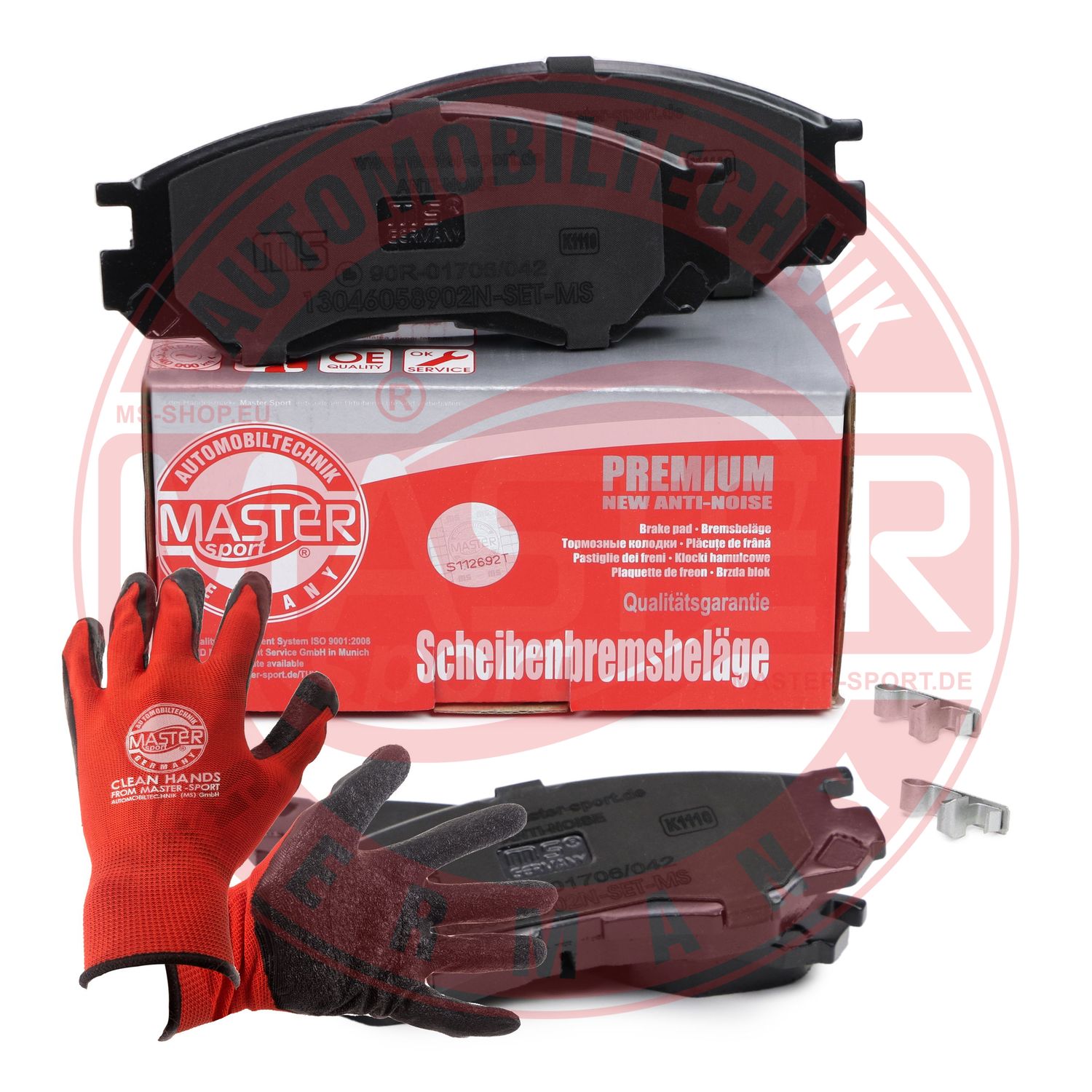 Placute frana MASTERSPORT GERMANY 13046058902N-SET-MSP