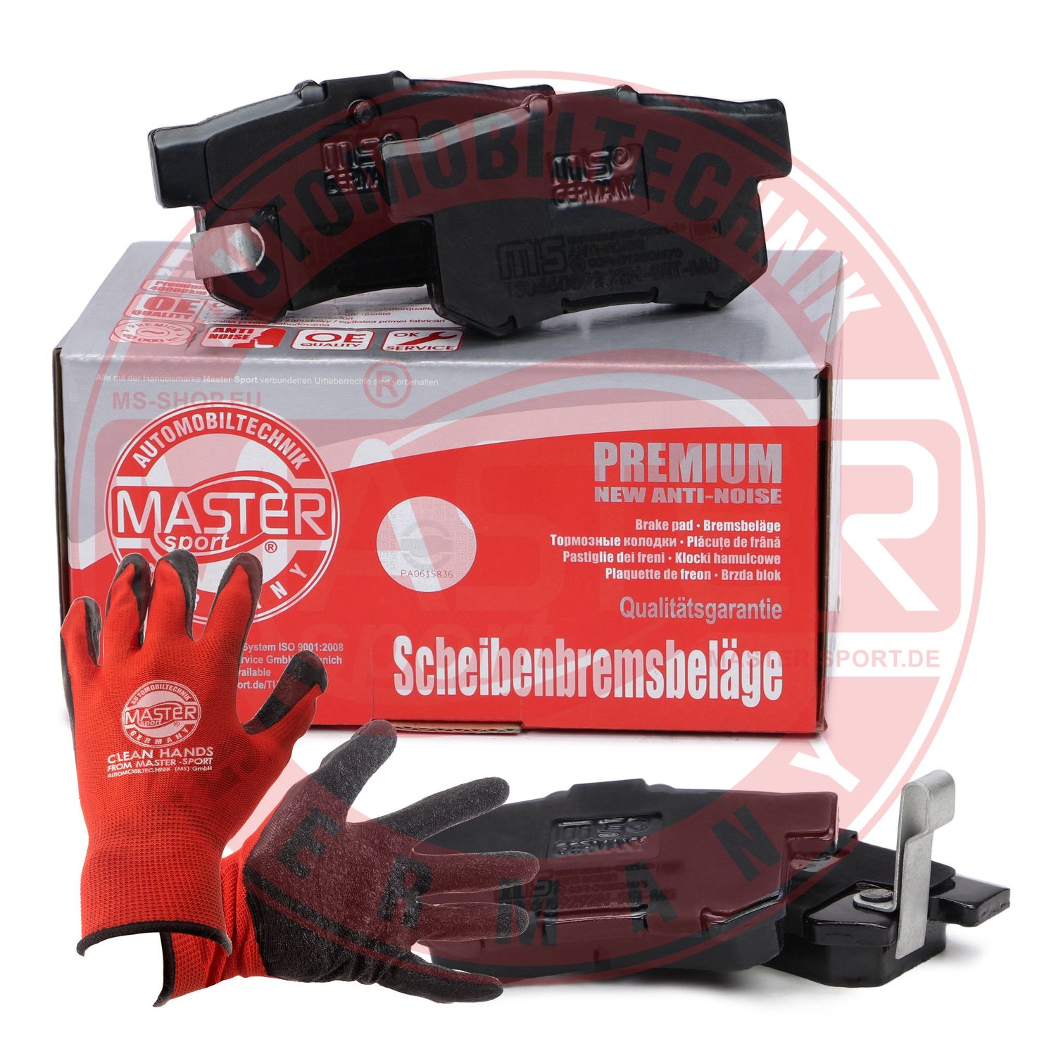 Placute frana MASTERSPORT GERMANY 13046059292N-SET-MSP