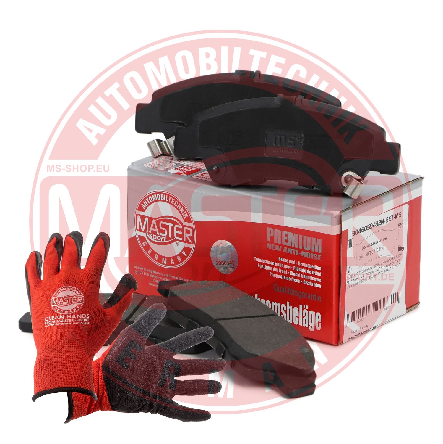 Placute frana MASTERSPORT GERMANY 13046059432N-SET-MSP