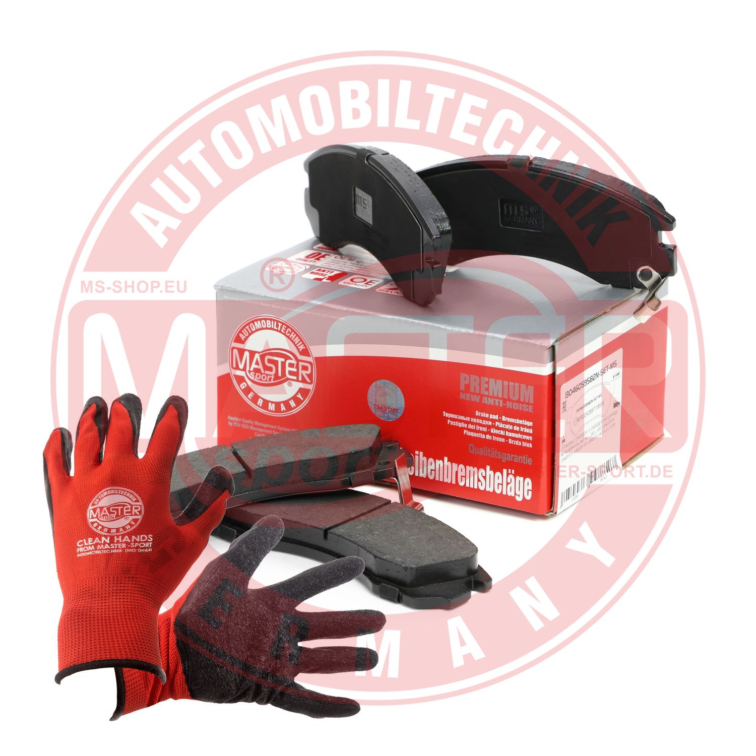 Placute frana MASTERSPORT GERMANY 13046059582N-SET-MSP