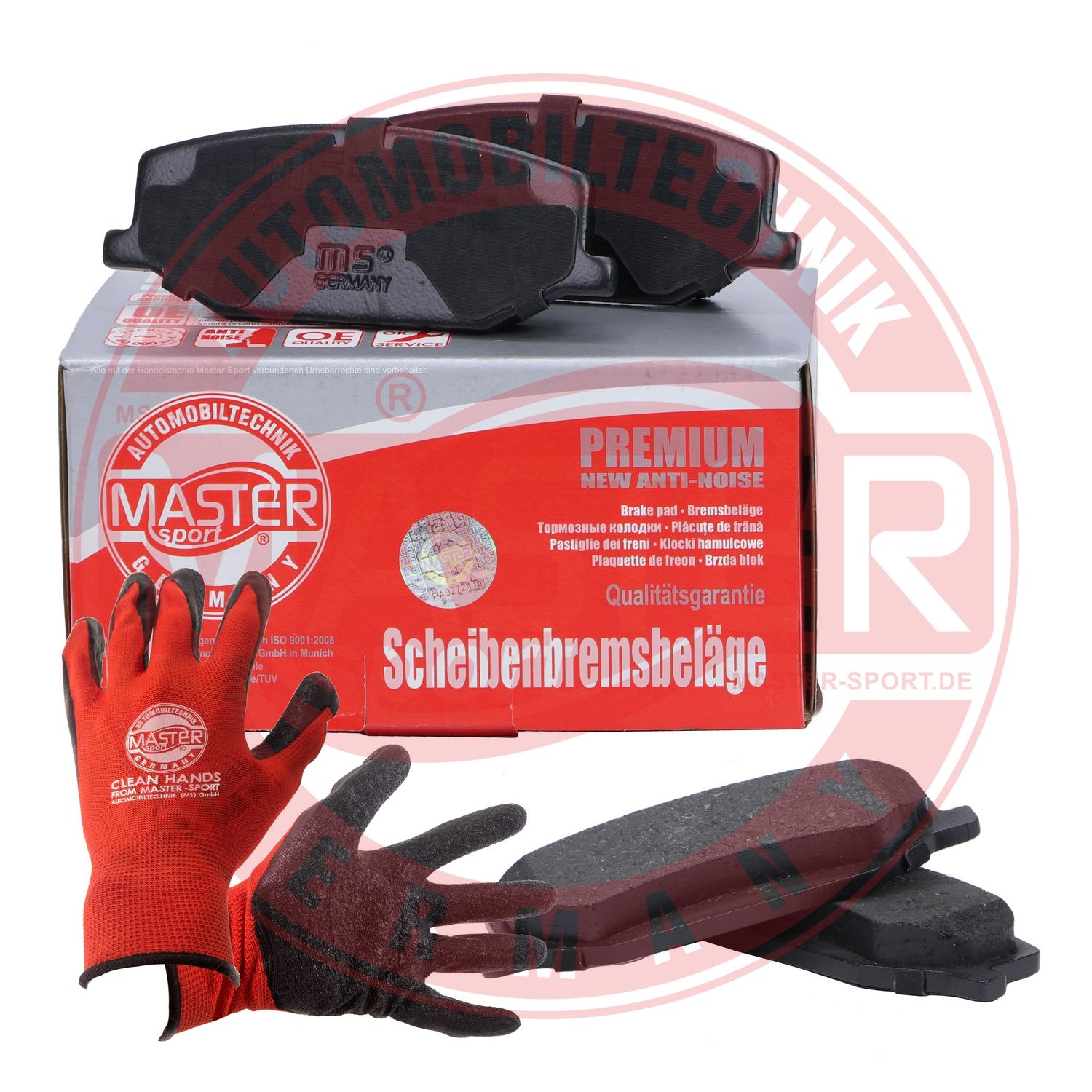 Placute frana MASTERSPORT GERMANY 13046059662N-SET-MSP