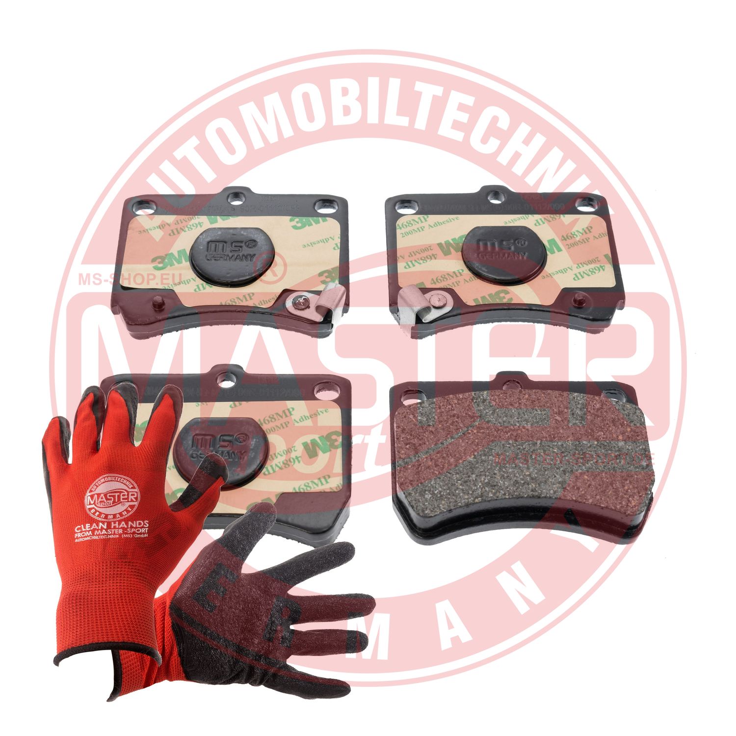 Placute frana MASTERSPORT GERMANY 13046059702N-SET-MSP