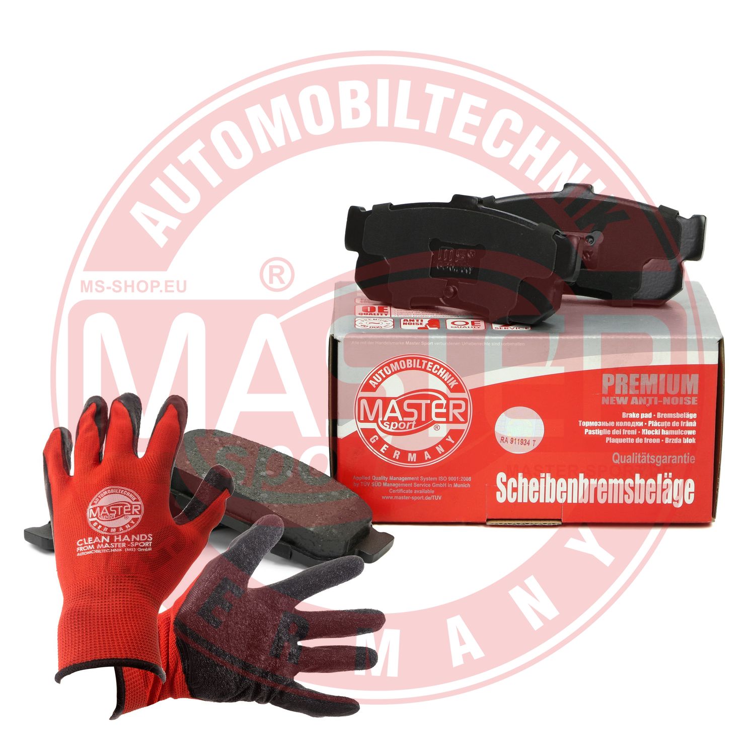 Placute frana MASTERSPORT GERMANY 13046059832N-SET-MSP