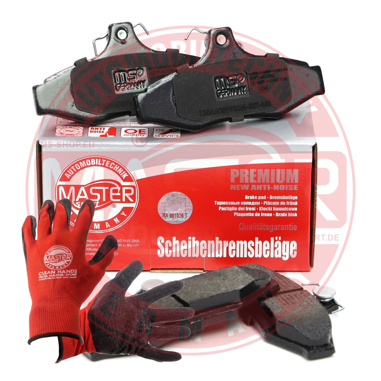 Placute frana MASTERSPORT GERMANY 13046059932N-SET-MSP
