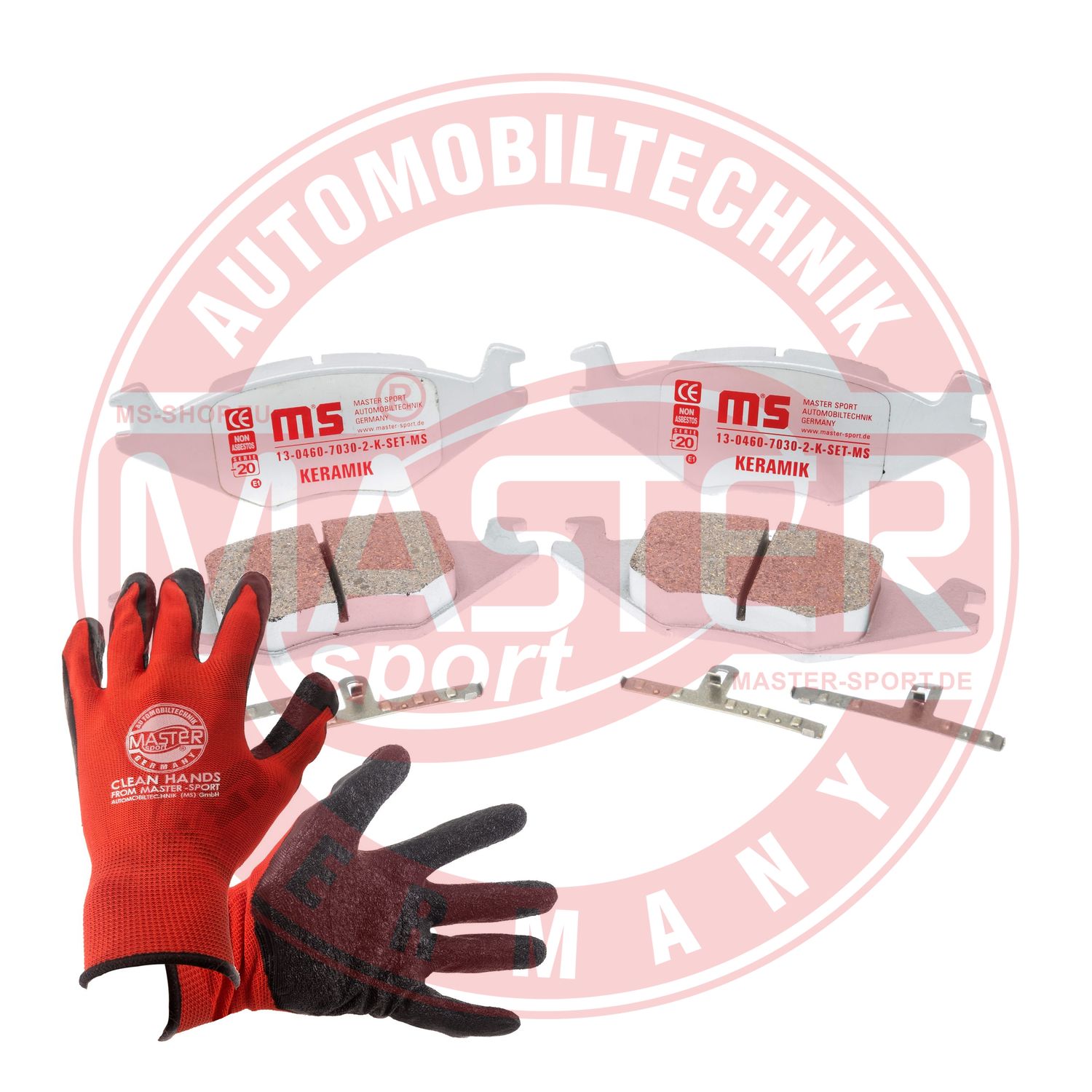 Placute frana MASTERSPORT GERMANY 13046070302K-SET-MSP