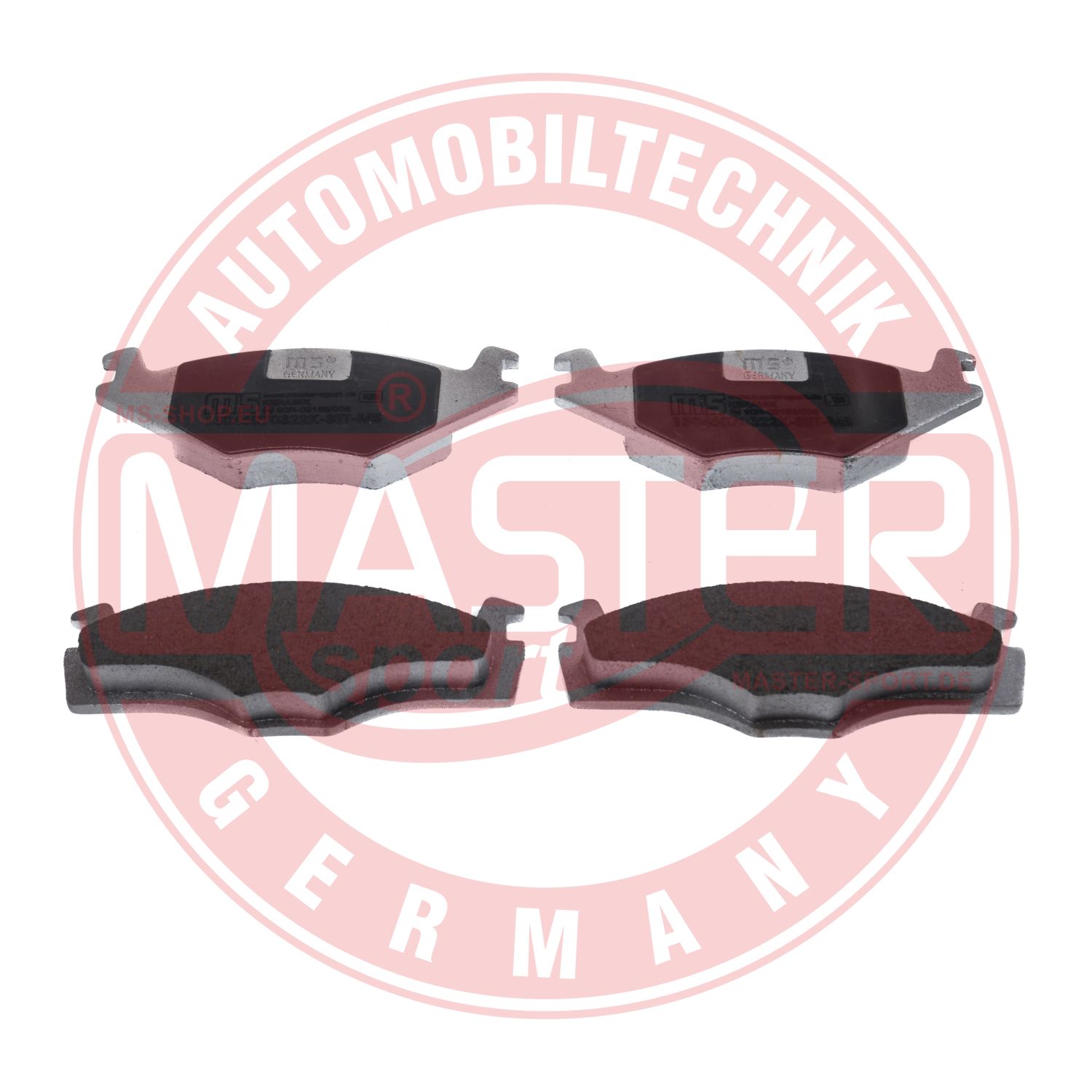 Placute frana MASTERSPORT GERMANY 13046070322K-SET-MS