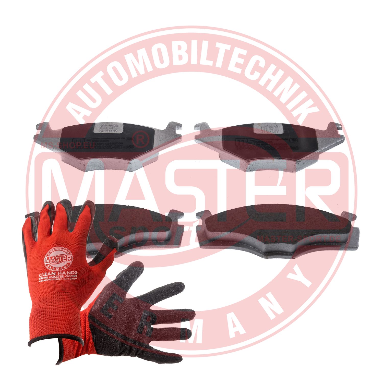 Placute frana MASTERSPORT GERMANY 13046070322K-SET-MSP