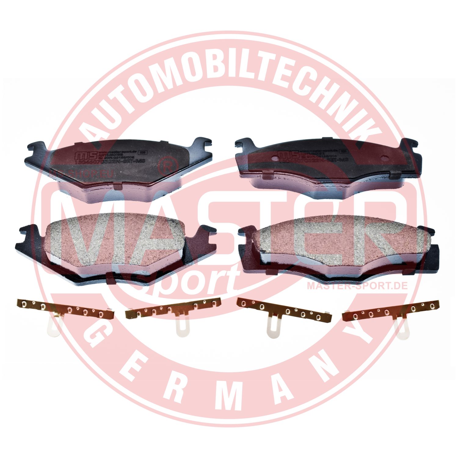 Placute frana MASTERSPORT GERMANY 13046070322N-SET-MS