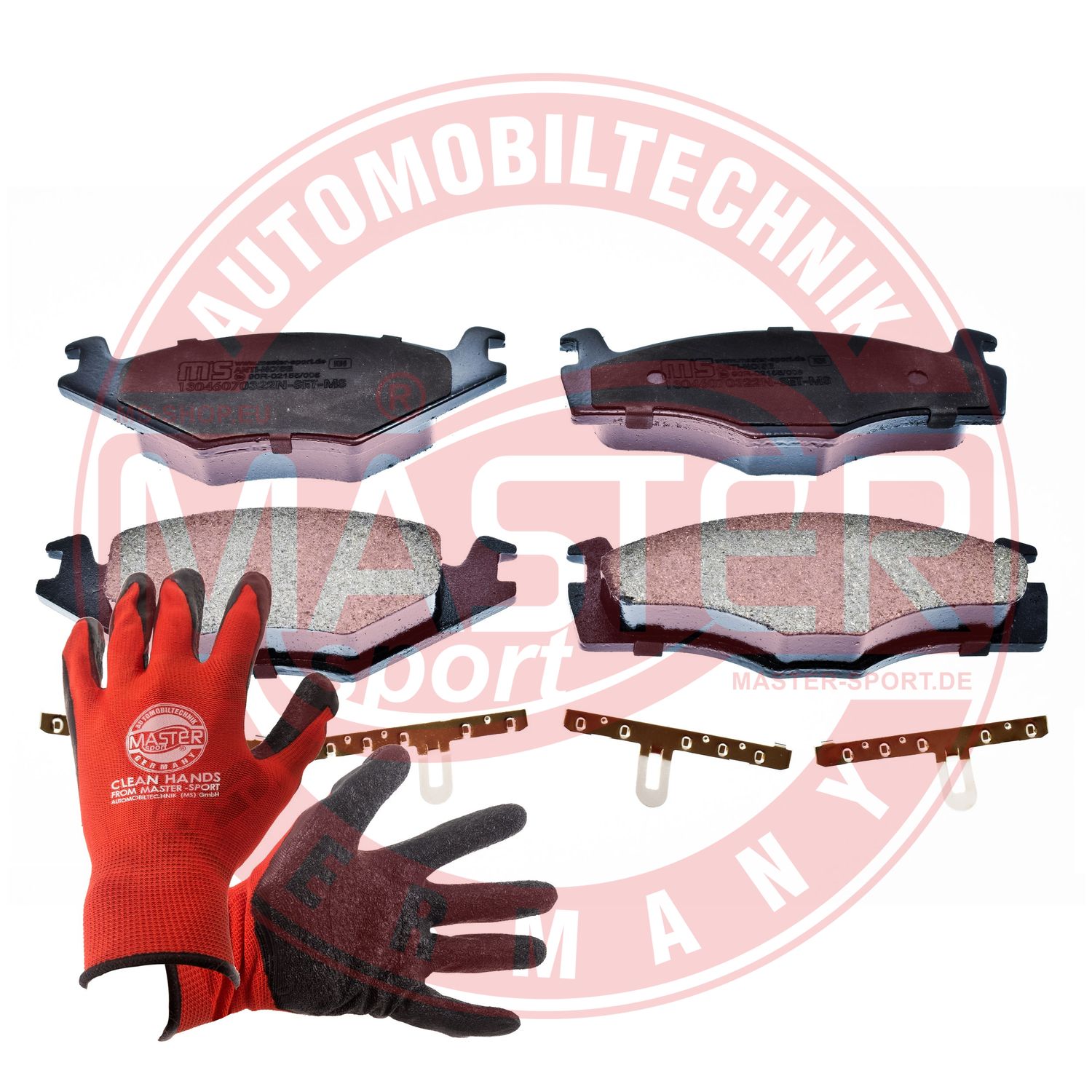 Placute frana MASTERSPORT GERMANY 13046070322N-SET-MSP