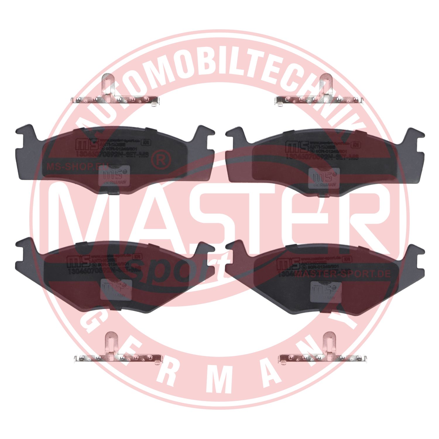 Placute frana MASTERSPORT GERMANY 13046070592N-SET-MS