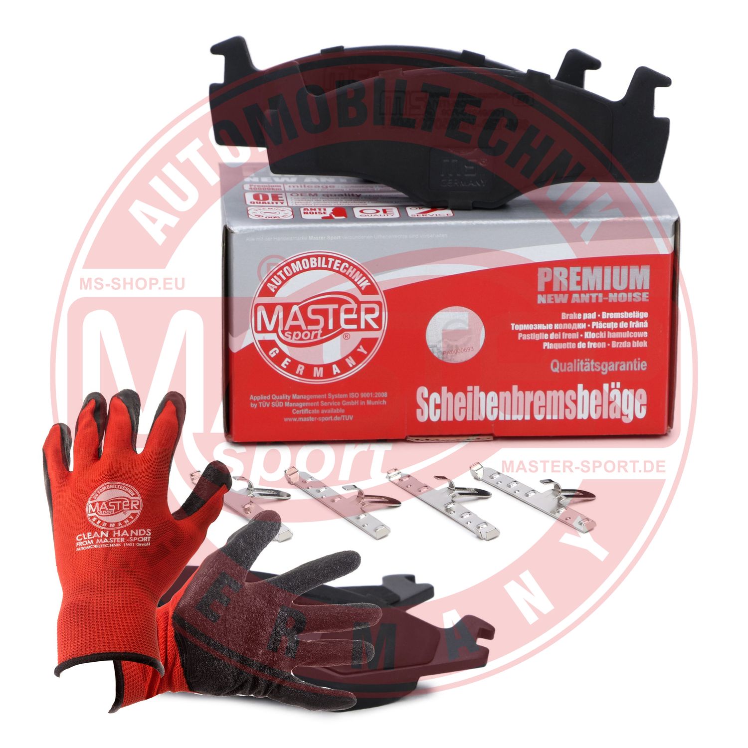 Placute frana MASTERSPORT GERMANY 13046070592N-SET-MSP