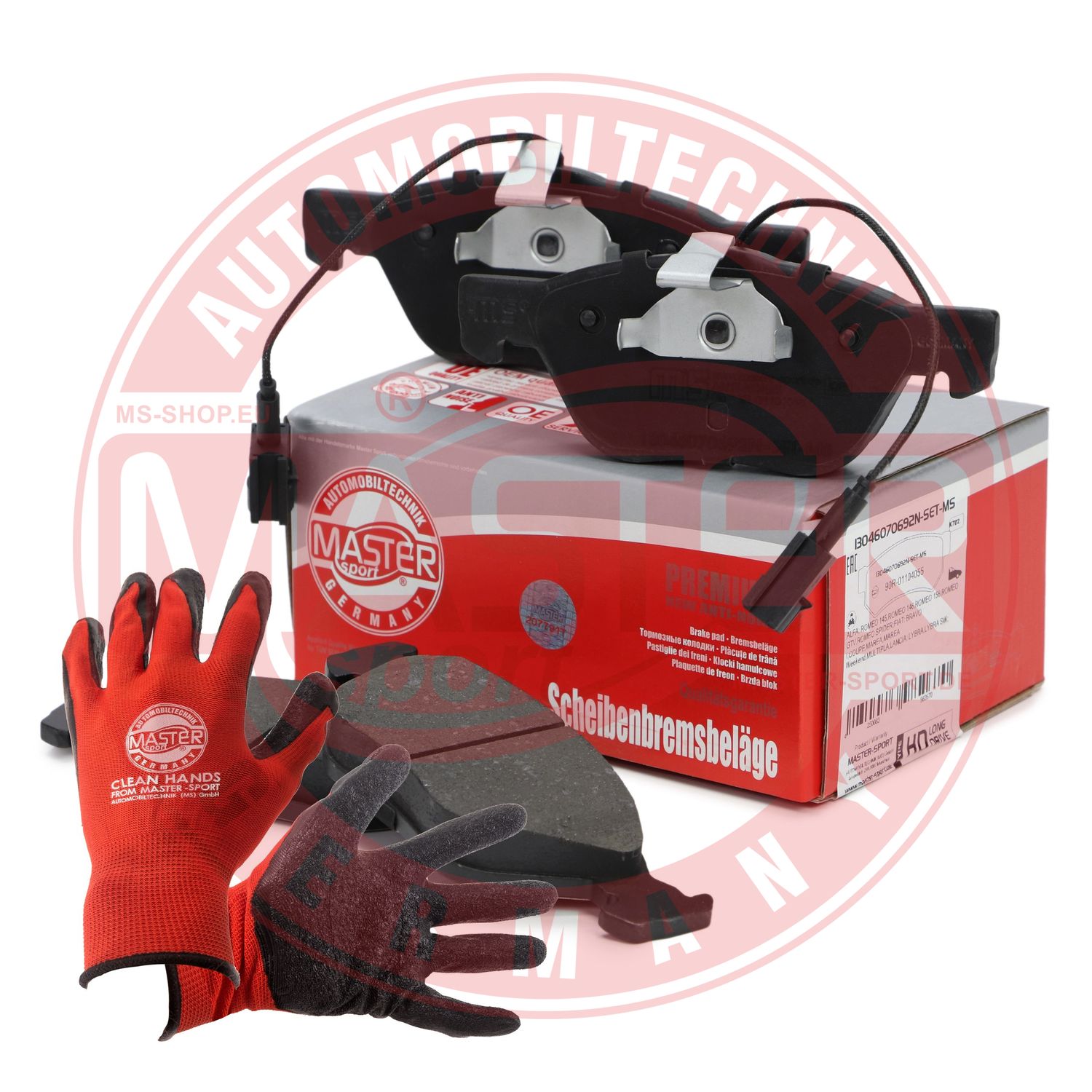 Placute frana MASTERSPORT GERMANY 13046070692N-SET-MSP