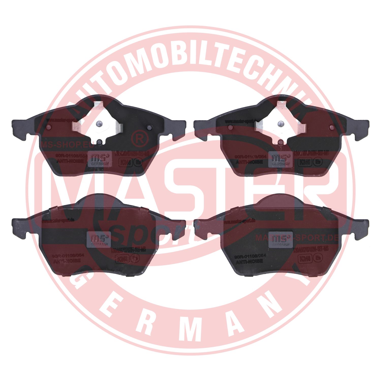 Placute frana MASTERSPORT GERMANY 13046070762N-SET-MS