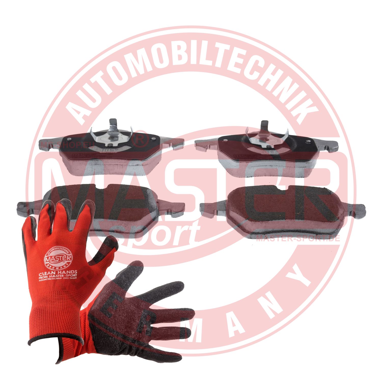 Placute frana MASTERSPORT GERMANY 13046070772K-SET-MSP