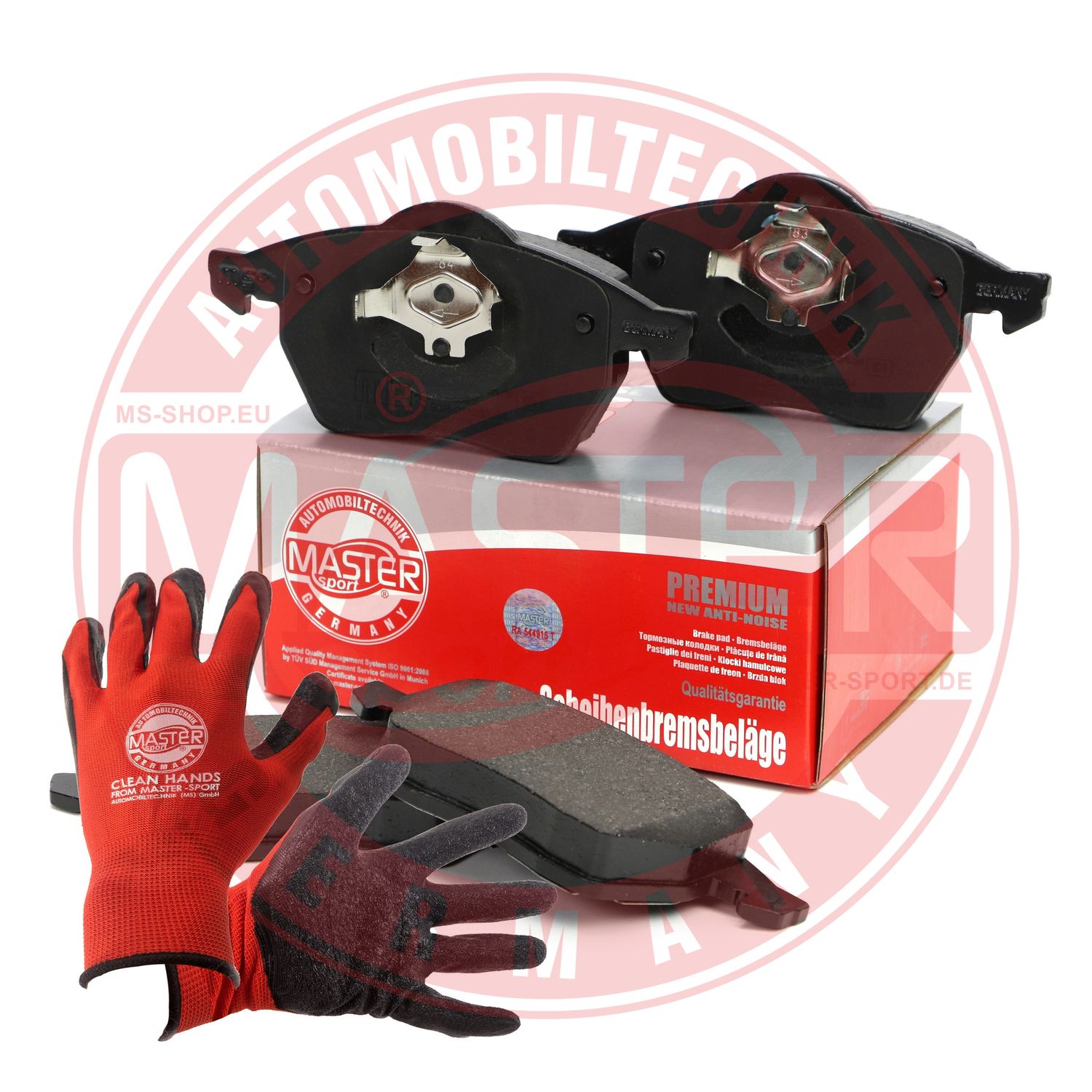 Placute frana MASTERSPORT GERMANY 13046070772N-SET-MSP