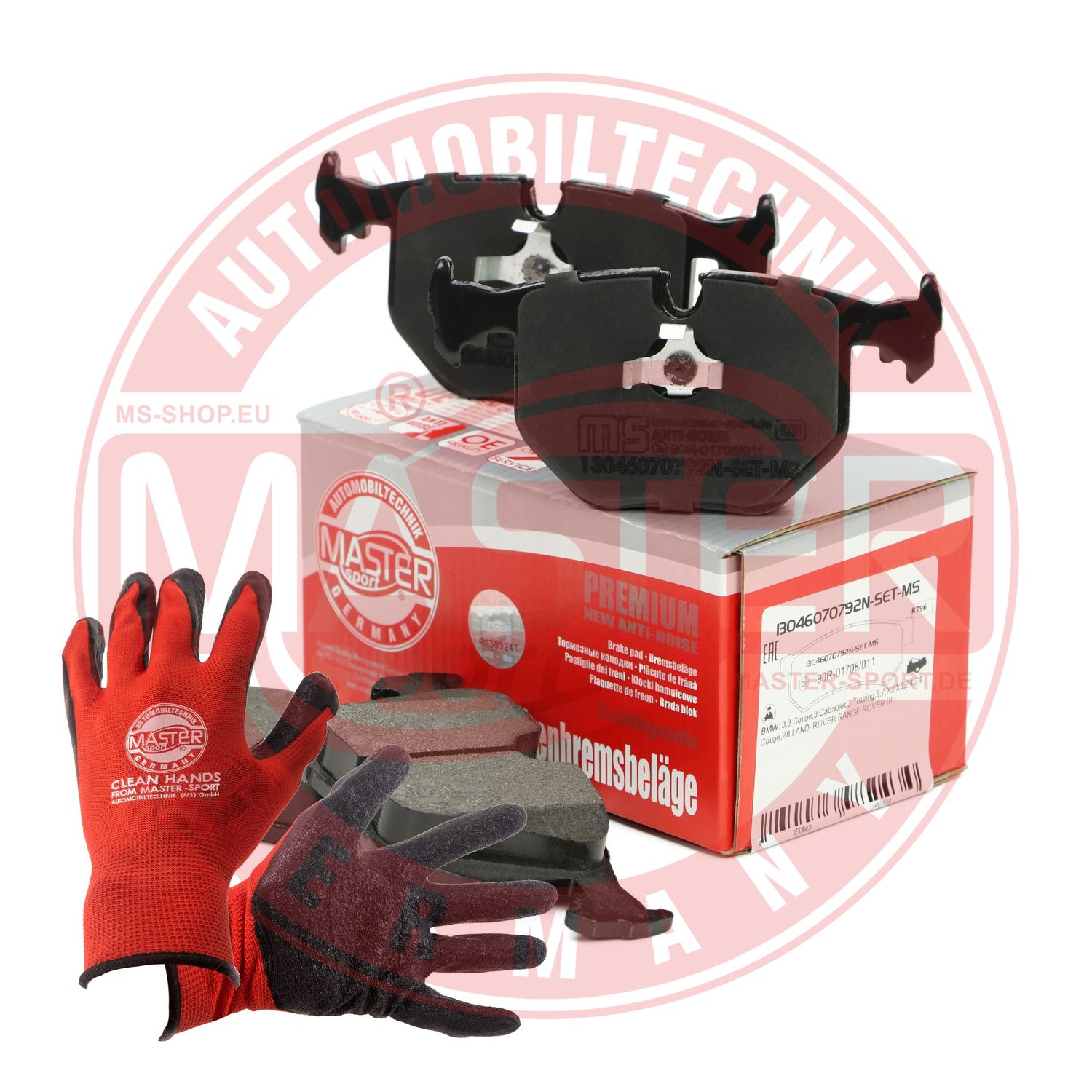 Placute frana MASTERSPORT GERMANY 13046070792N-SET-MSP