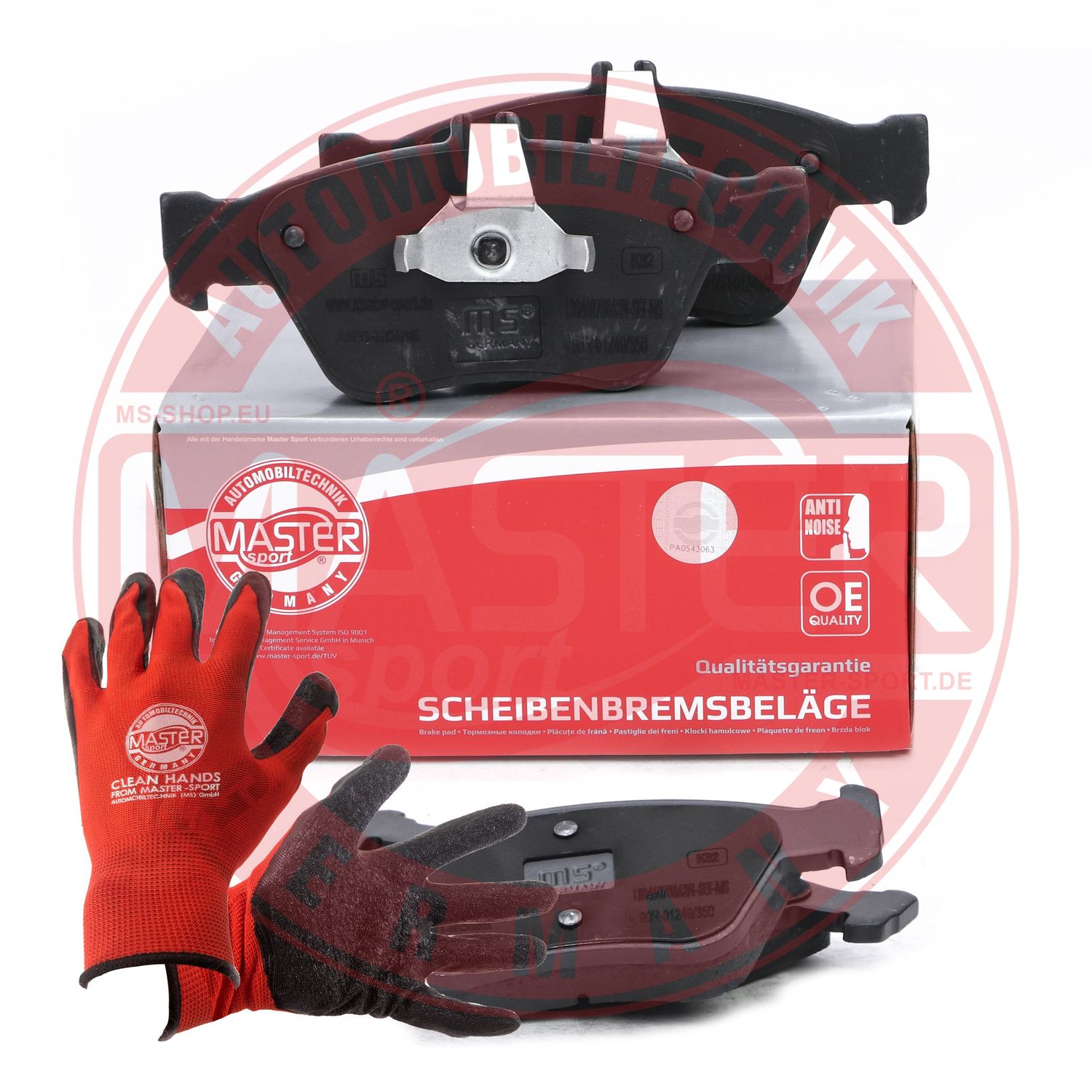 Placute frana MASTERSPORT GERMANY 13046070862N-SET-MSP
