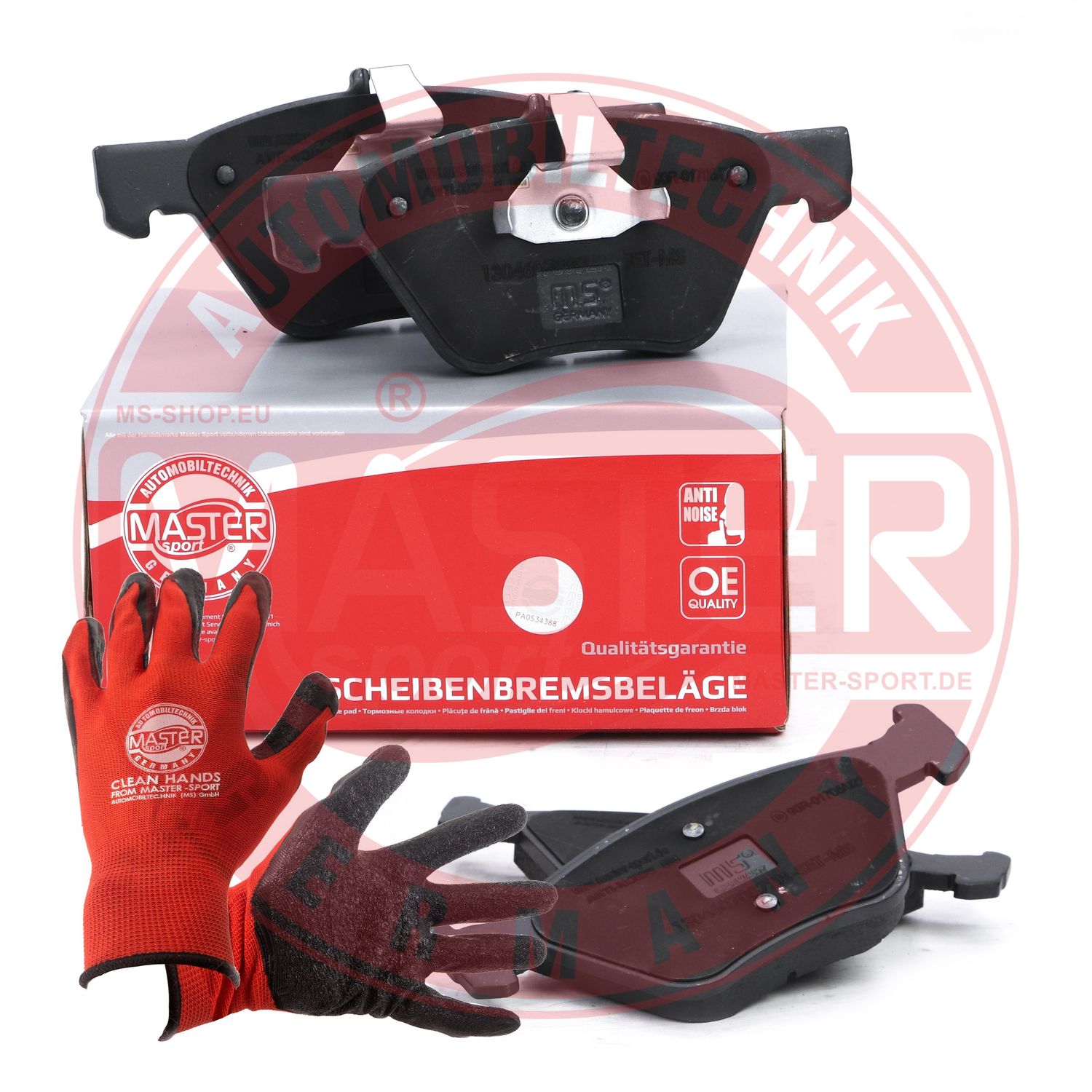Placute frana MASTERSPORT GERMANY 13046070872N-SET-MSP