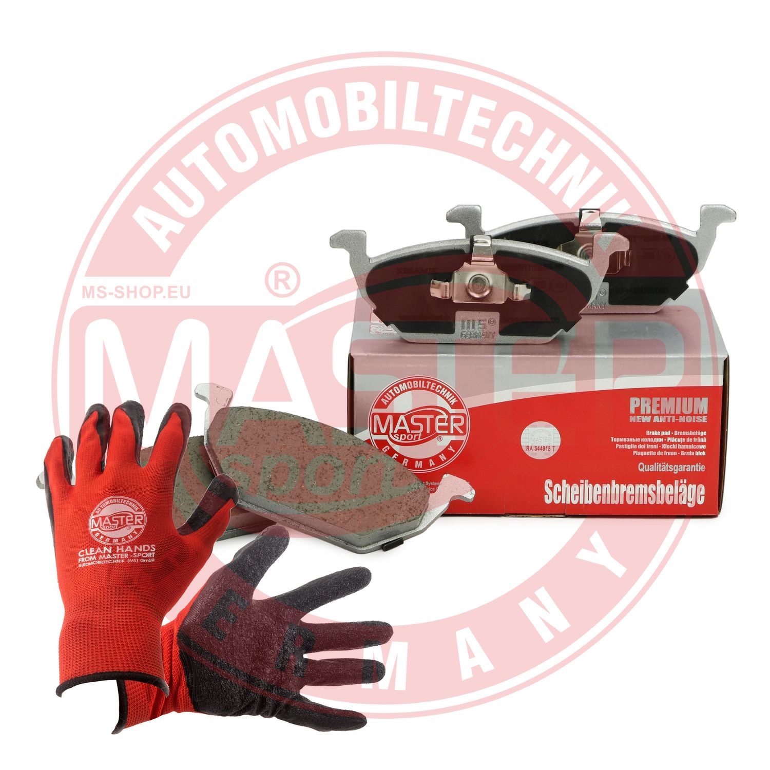 Placute frana MASTERSPORT GERMANY 13046071112K-SET-MSP