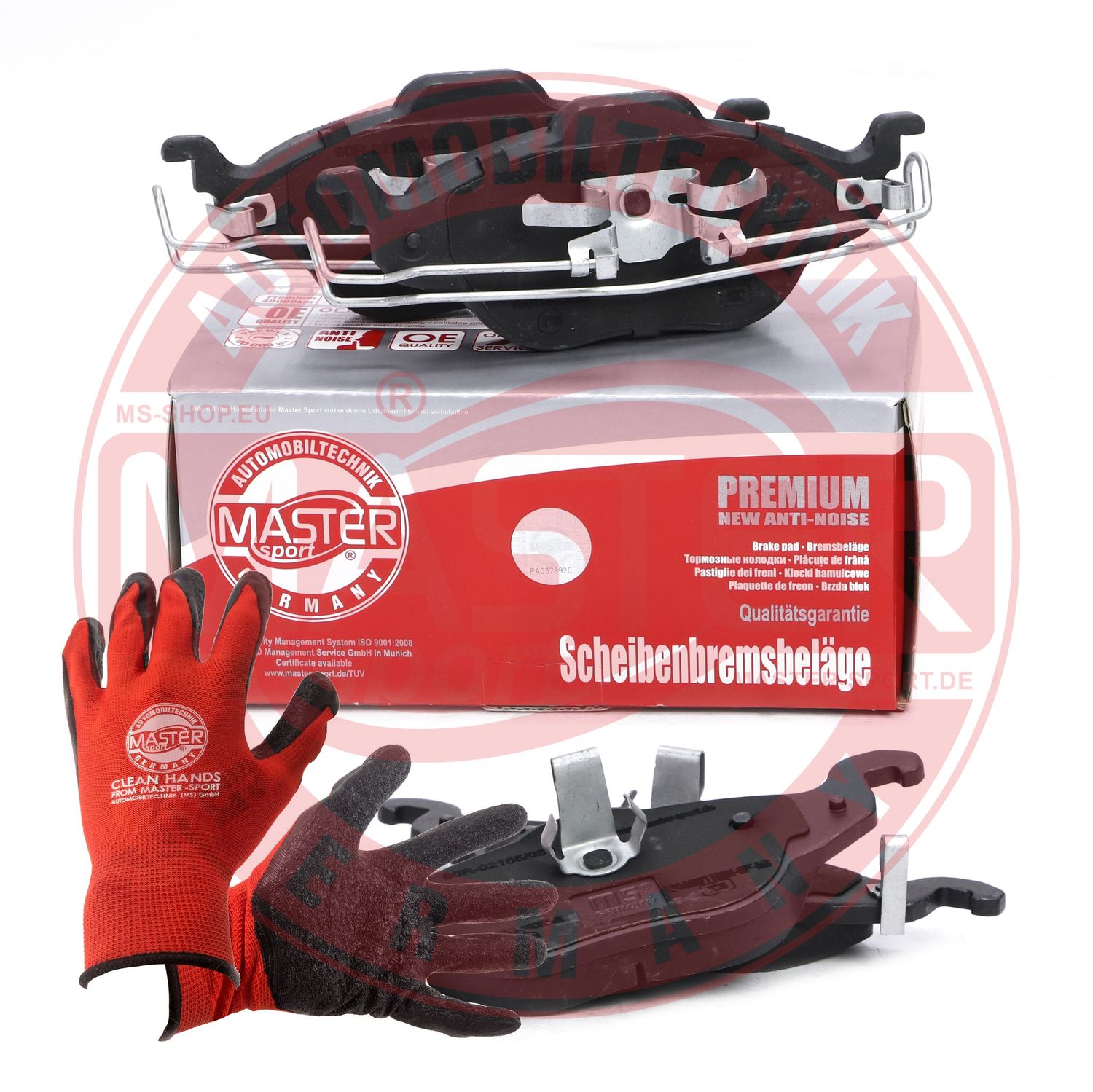 Placute frana MASTERSPORT GERMANY 13046071152N-SET-MSP